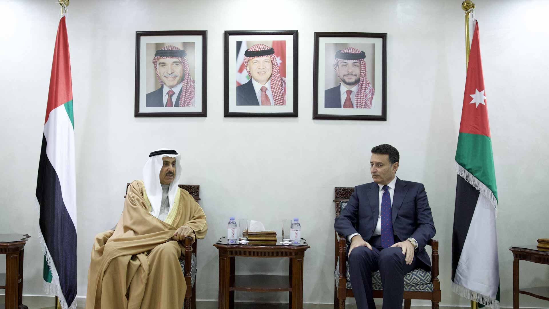 Image for the title: UAE, Jordan discuss strengthening parliamentary cooperation 