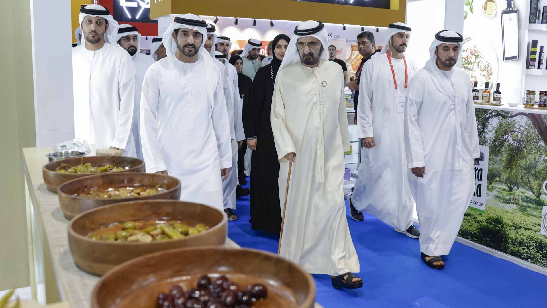 Image for the title: Mohammed bin Rashid tours Gulfood 2024 