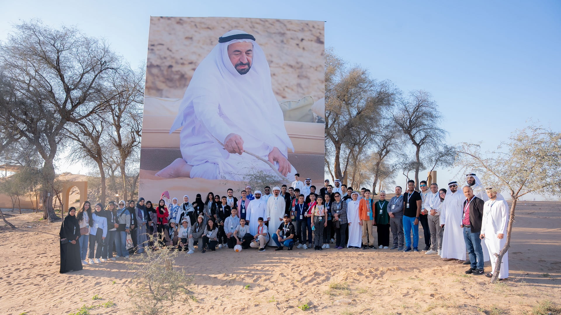 Image for the title: APC explores joy at Sharjah's Police Desert Park 