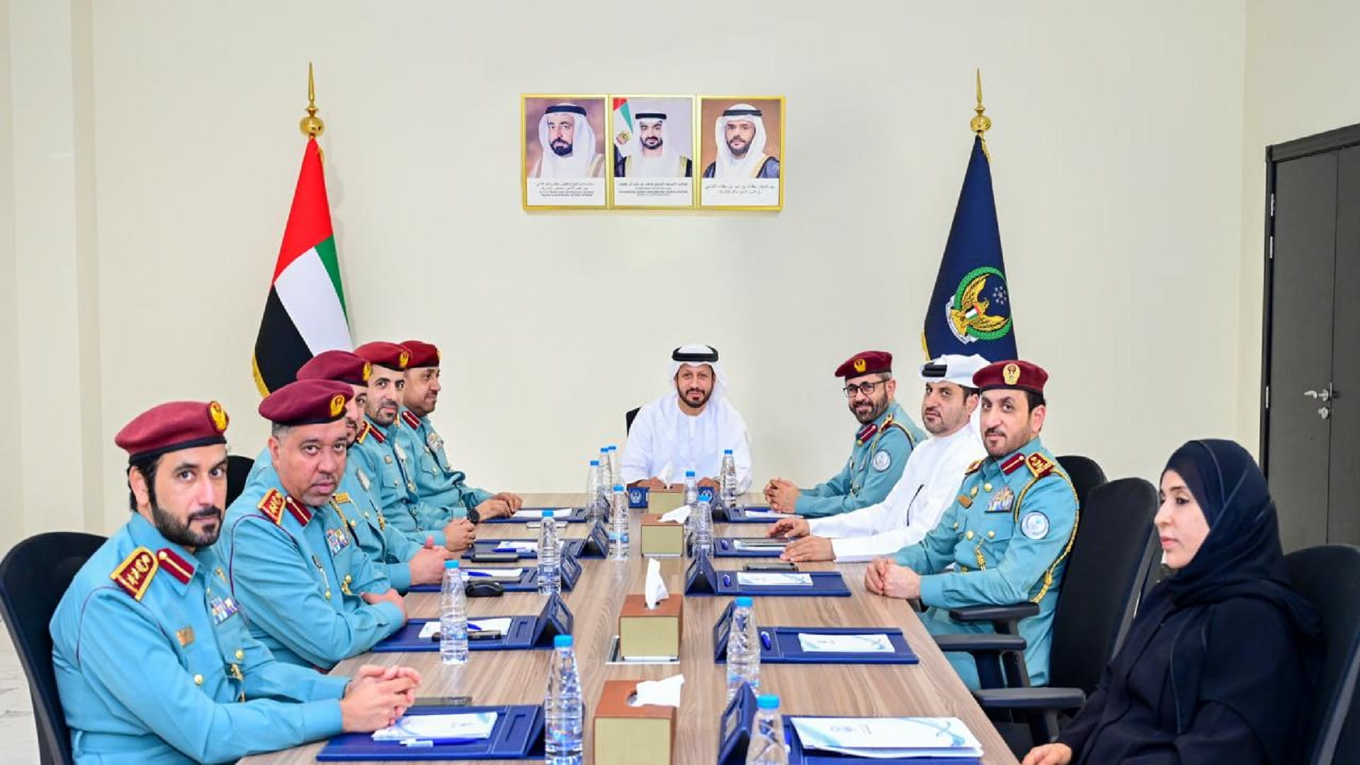 صورة بعنوان: شرطة الشارقة تبحث تعزيز جودة الحياة الأمنية 