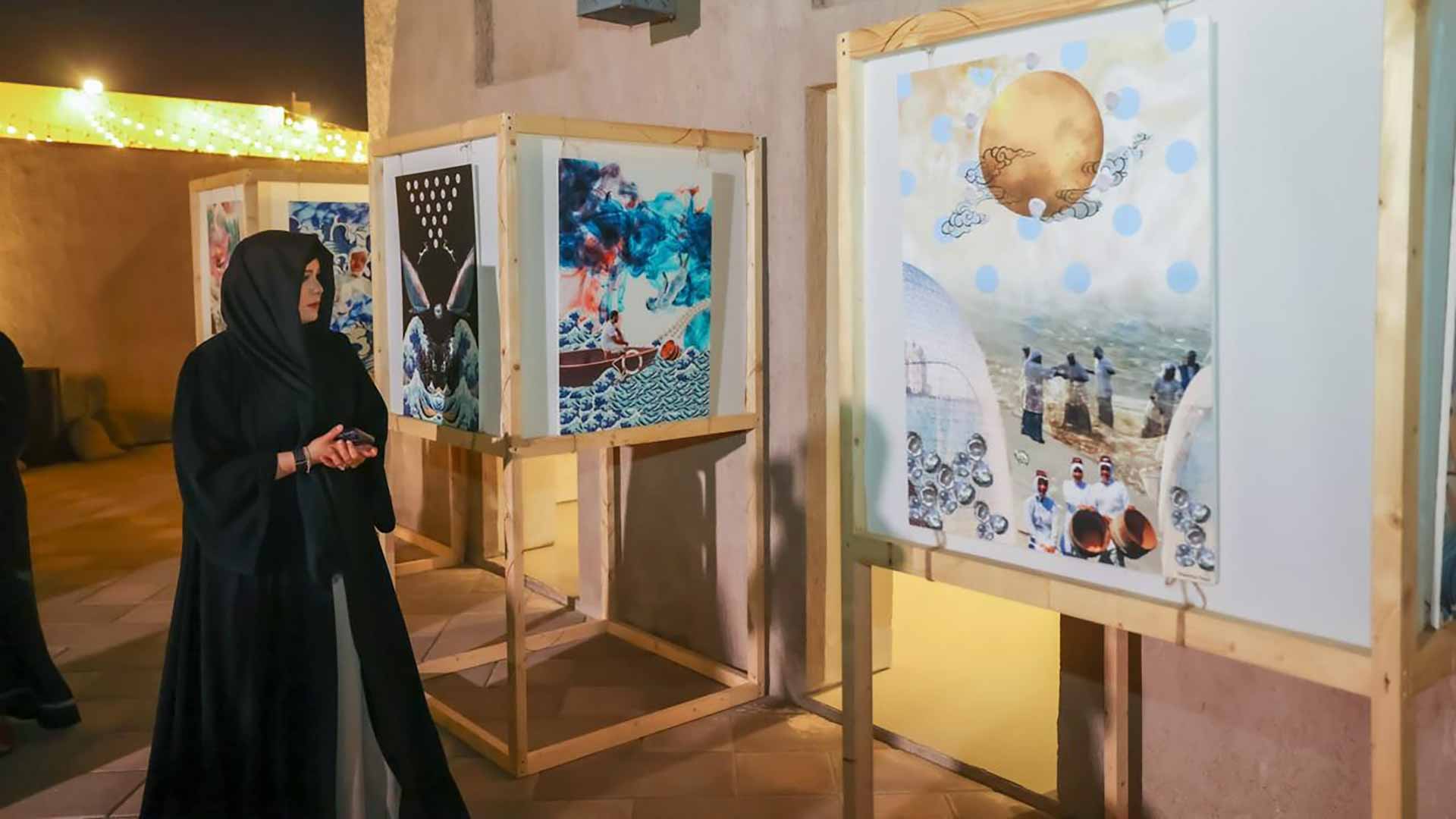 صورة بعنوان: لطيفة بنت محمد تفتتح مهرجان "سكة للفنون والتصميم" 