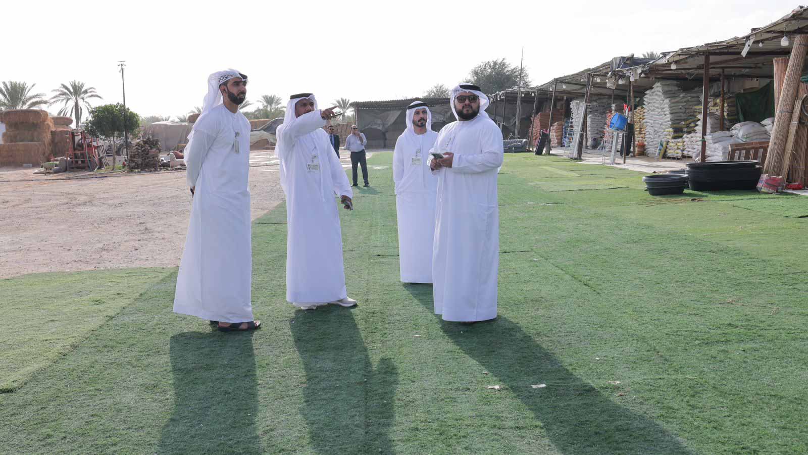 صورة بعنوان: لجنة إزالة التعديات في المزارع تنفذ جولات تفتيشية مكثفة 