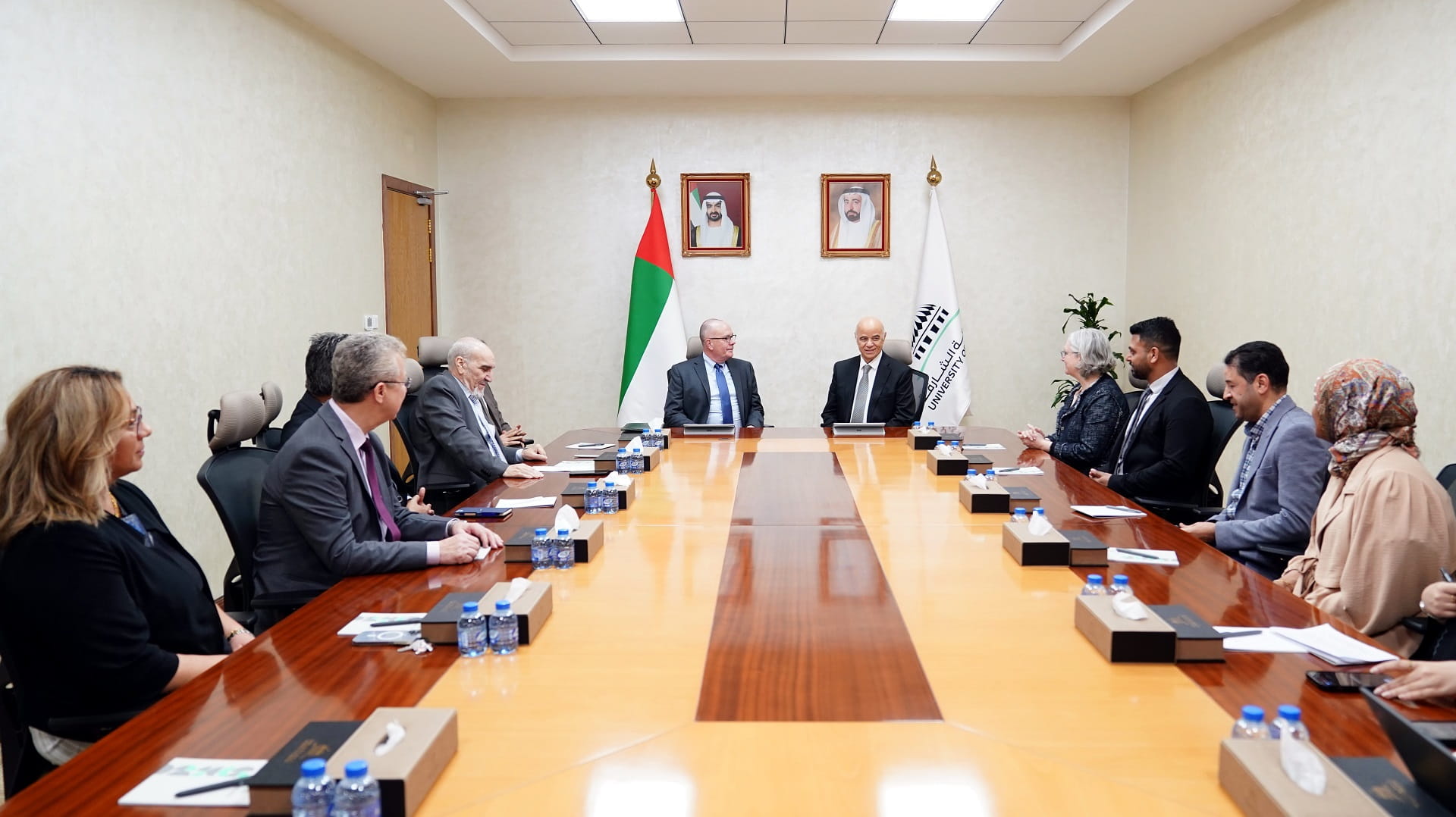 صورة بعنوان: جامعة الشارقة توقع مذكرة تفاهم مع معهد وينتورث للتكنولوجيا بأميركا 