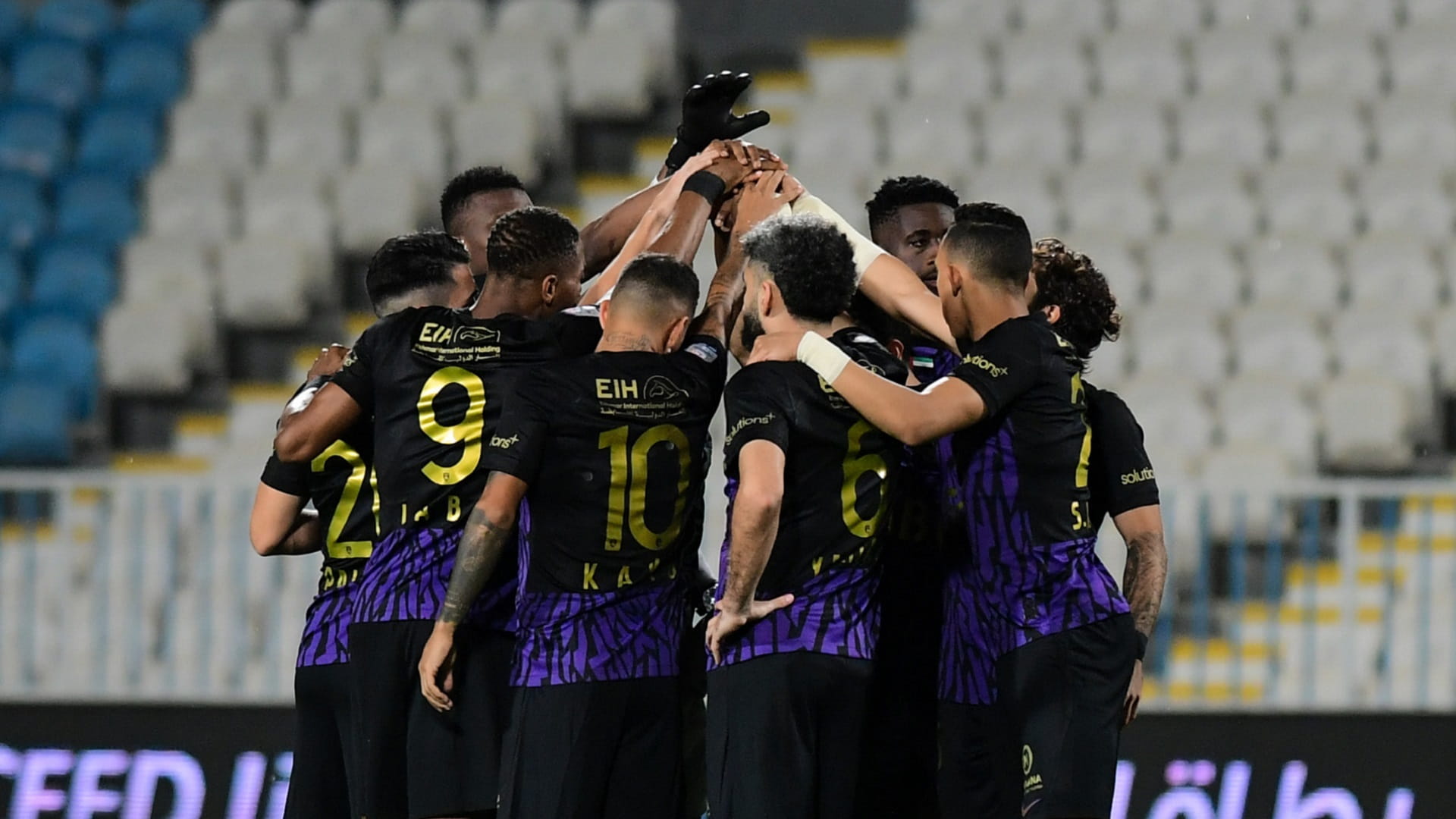 Image for the title: Al Ain snatch important victory from Baniyas in ADNOC Pro League 