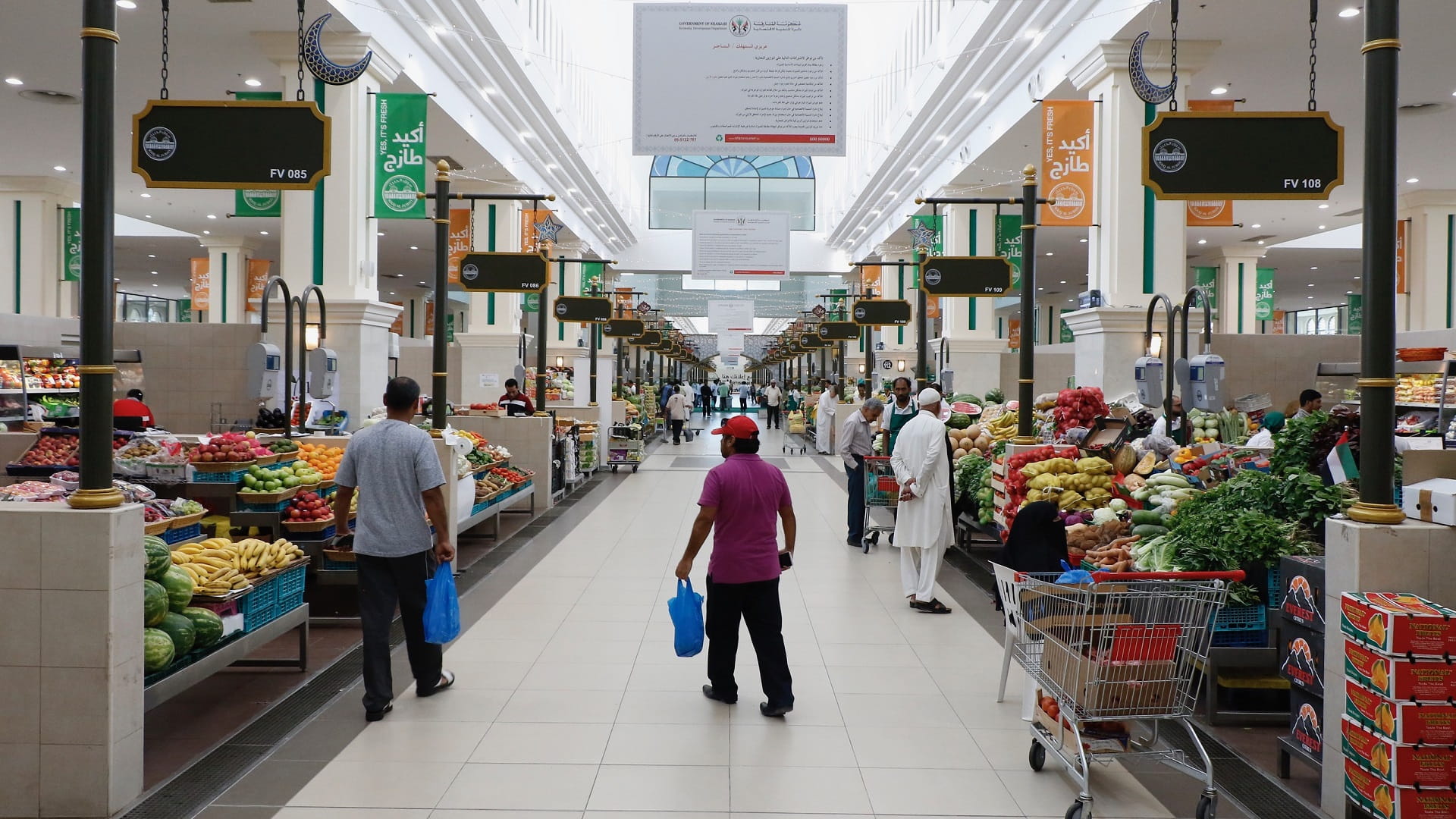 صورة بعنوان: "اقتصادية الشارقة" تكثف جولاتها الميدانية على أسواق الإمارة  