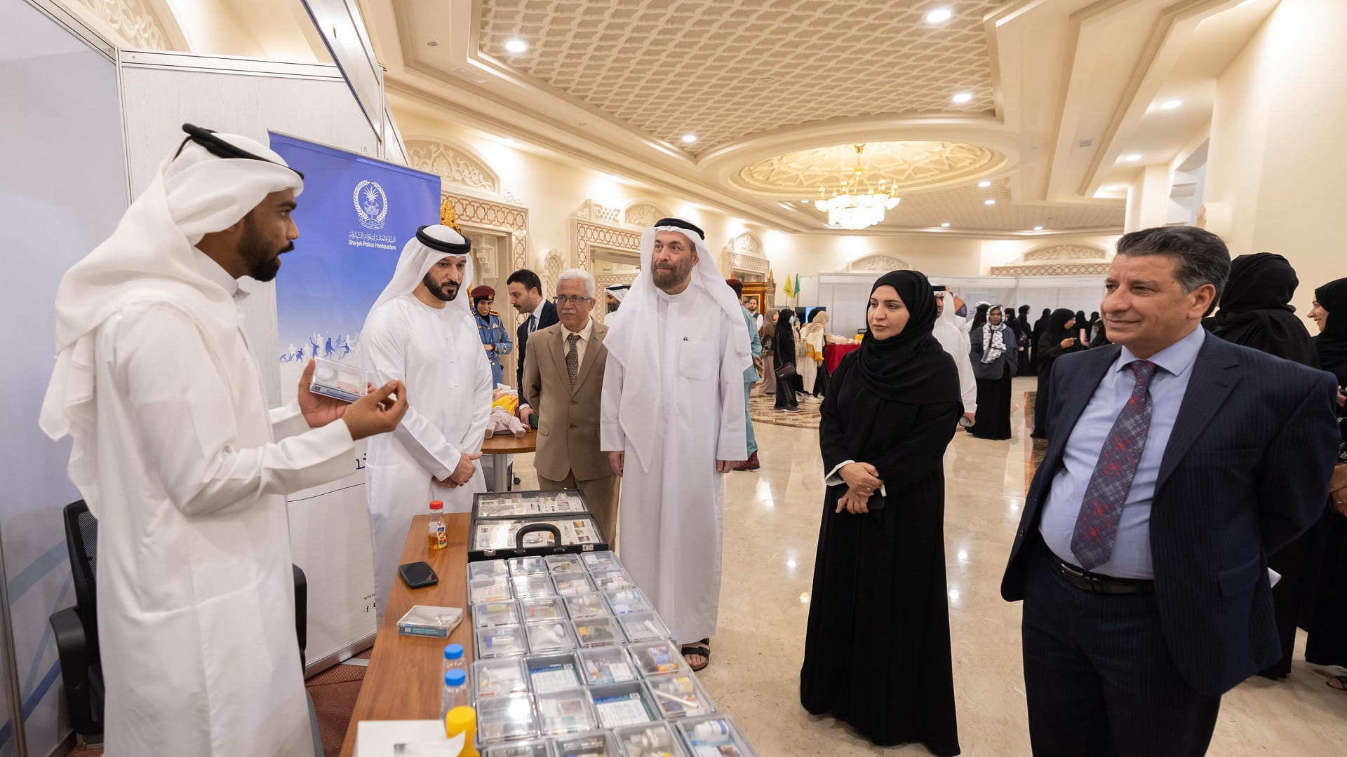 صورة بعنوان: الجامعة القاسمية تنظم معرض التثقيف الصحي السابع بمشاركة 42 جهة 