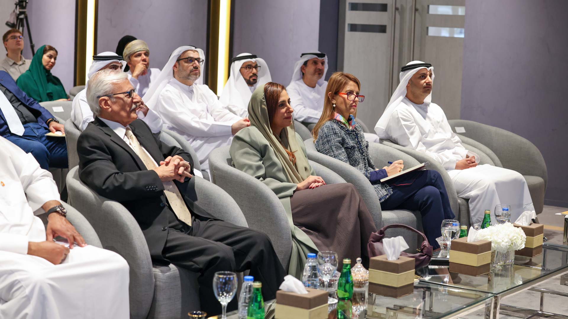 Image for the title: Bodour Al Qasimi attends scientific symposium 
