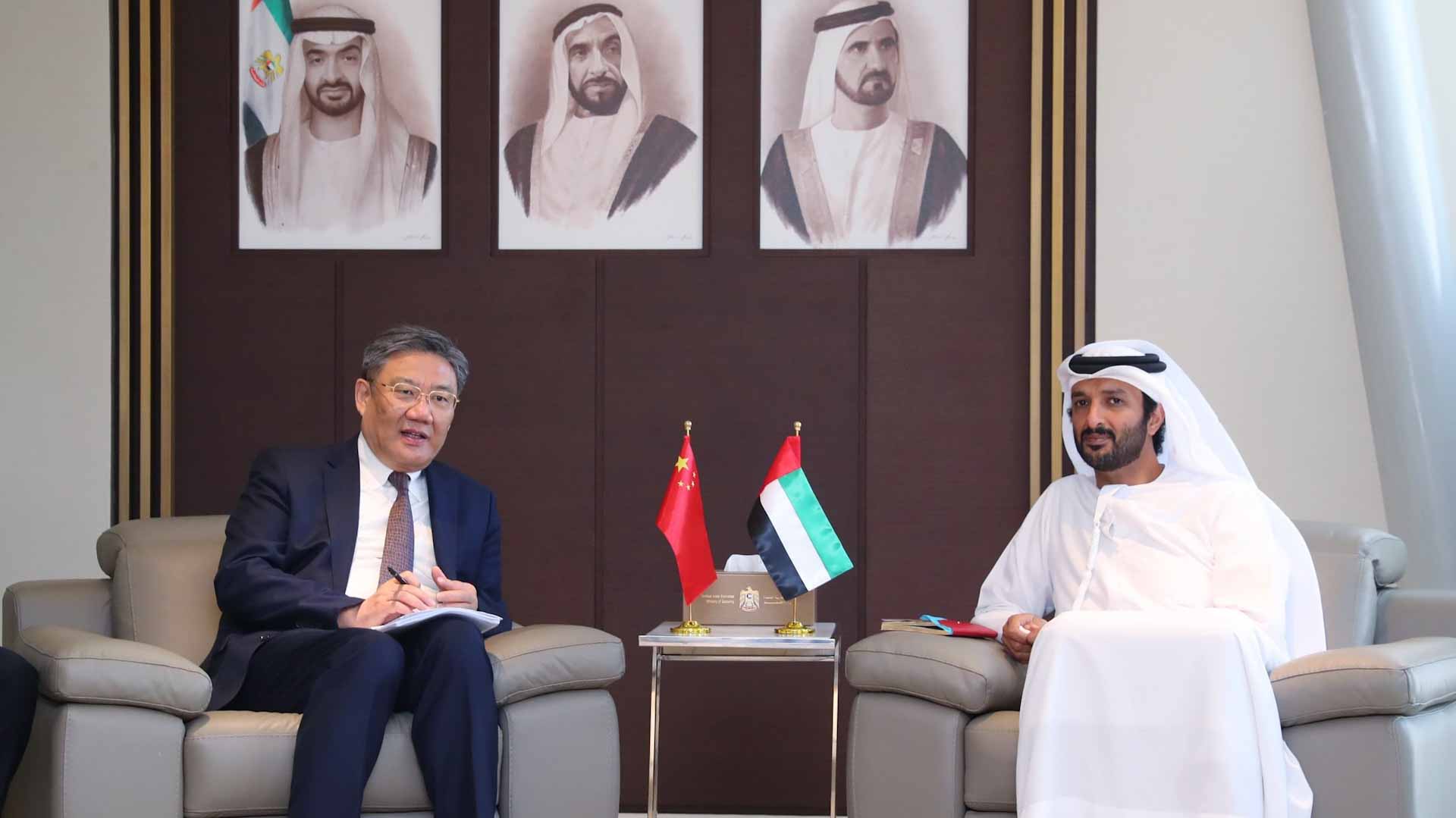 صورة بعنوان: الإمارات والصين تتفقان على تعزيز التعاون في قطاعات الاقتصاد الجديد 
