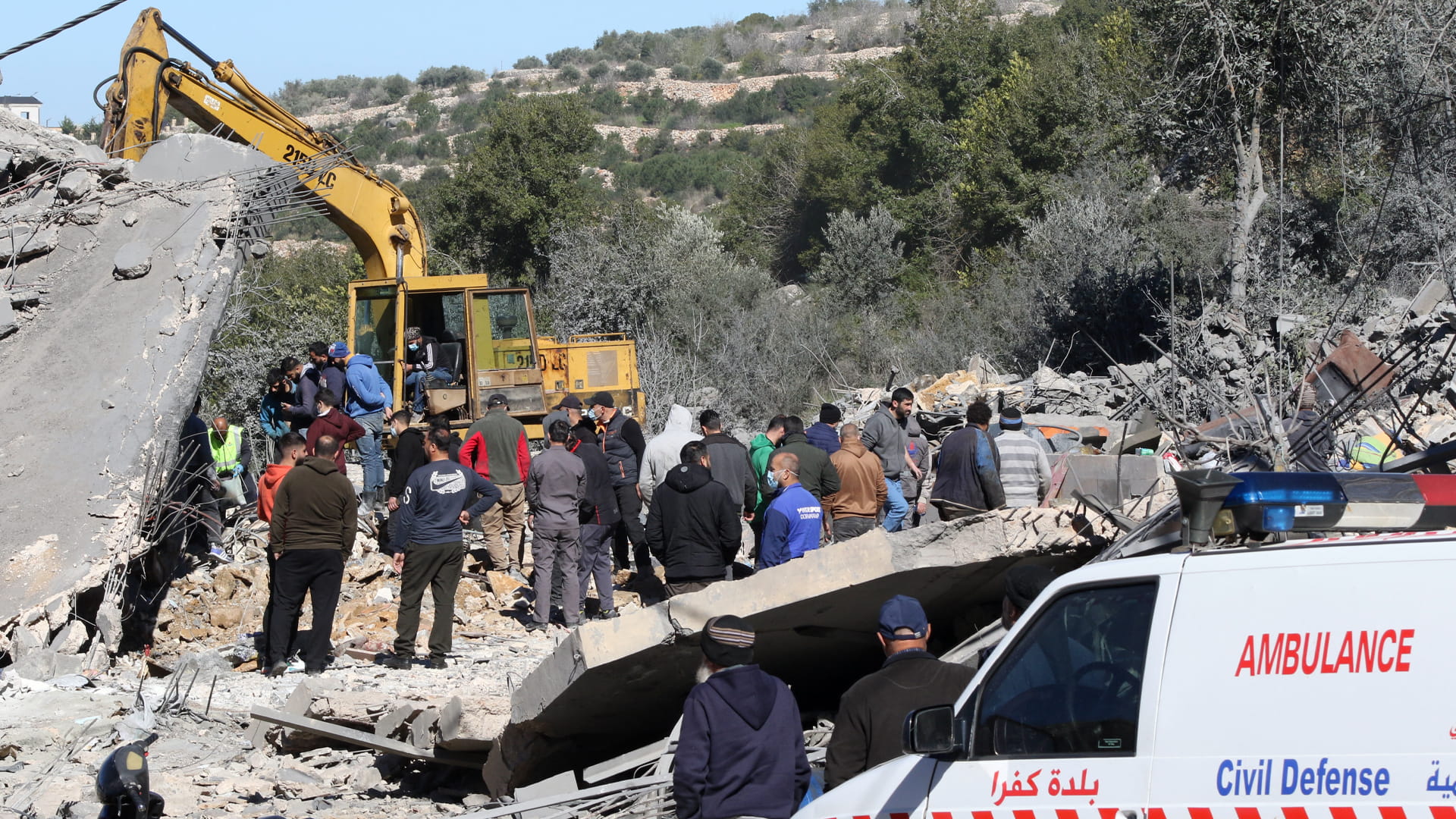 صورة بعنوان: قتيلان في قصف إسرائيلي على جنوب لبنان 