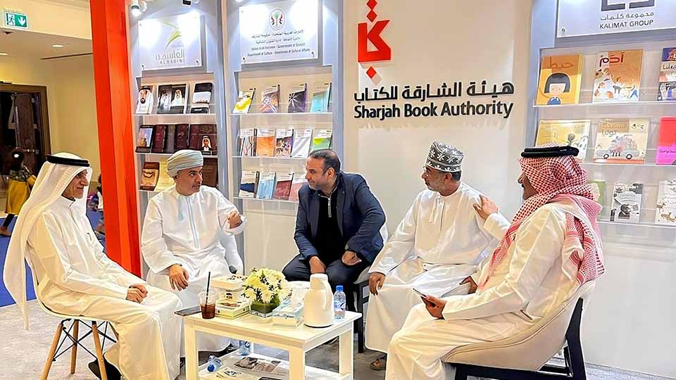Image for the title: SBA's project spotlighted at Muscat Int’l Book Fair 