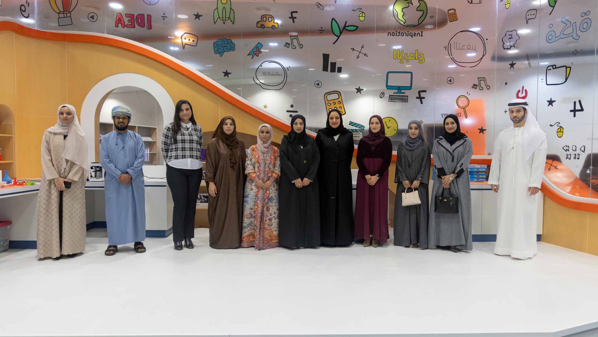 Image for the title: UAEBBY Shines at Muscat Book Fair 