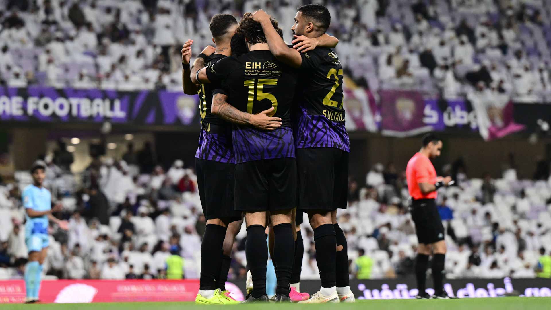 صورة بعنوان: دوري أدنوك للمحترفين.. العين يفوز على حتا بخماسية 