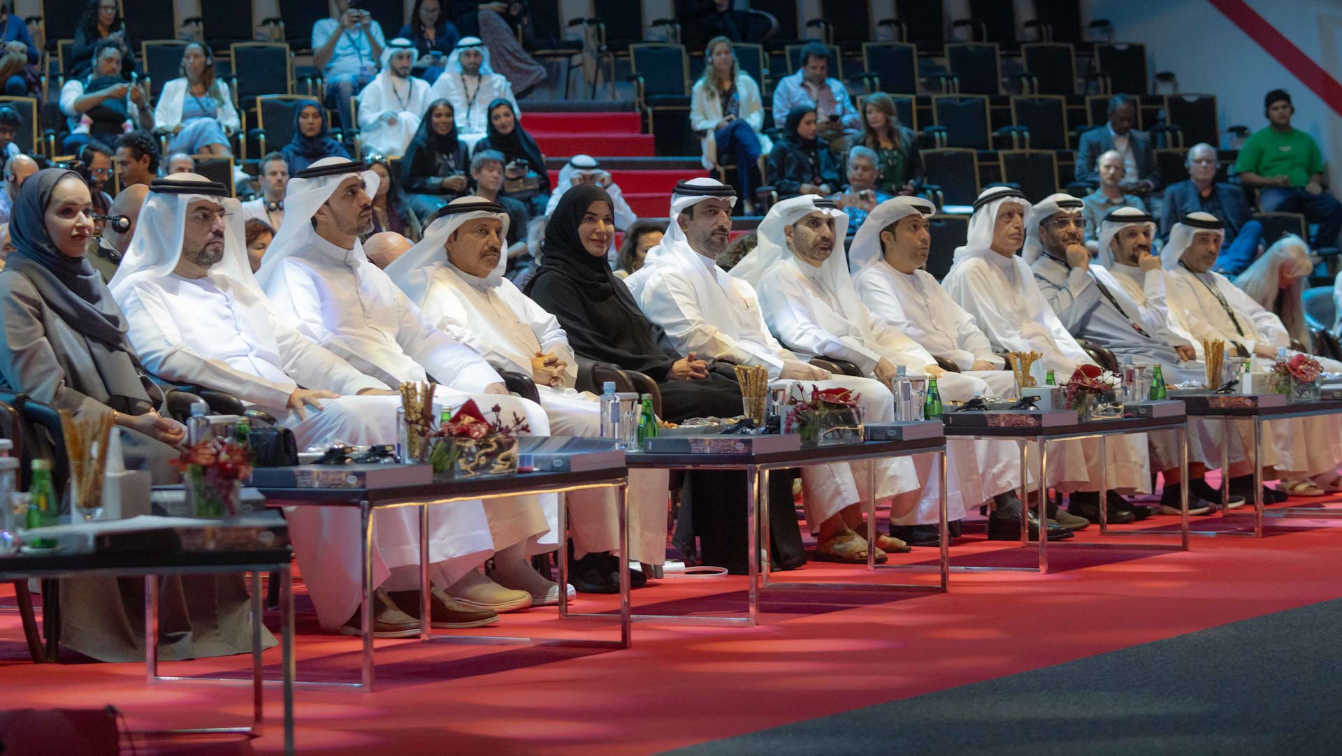 Image for the title: Sultan bin Ahmed attends Conservation Summit at Xposure 2024 