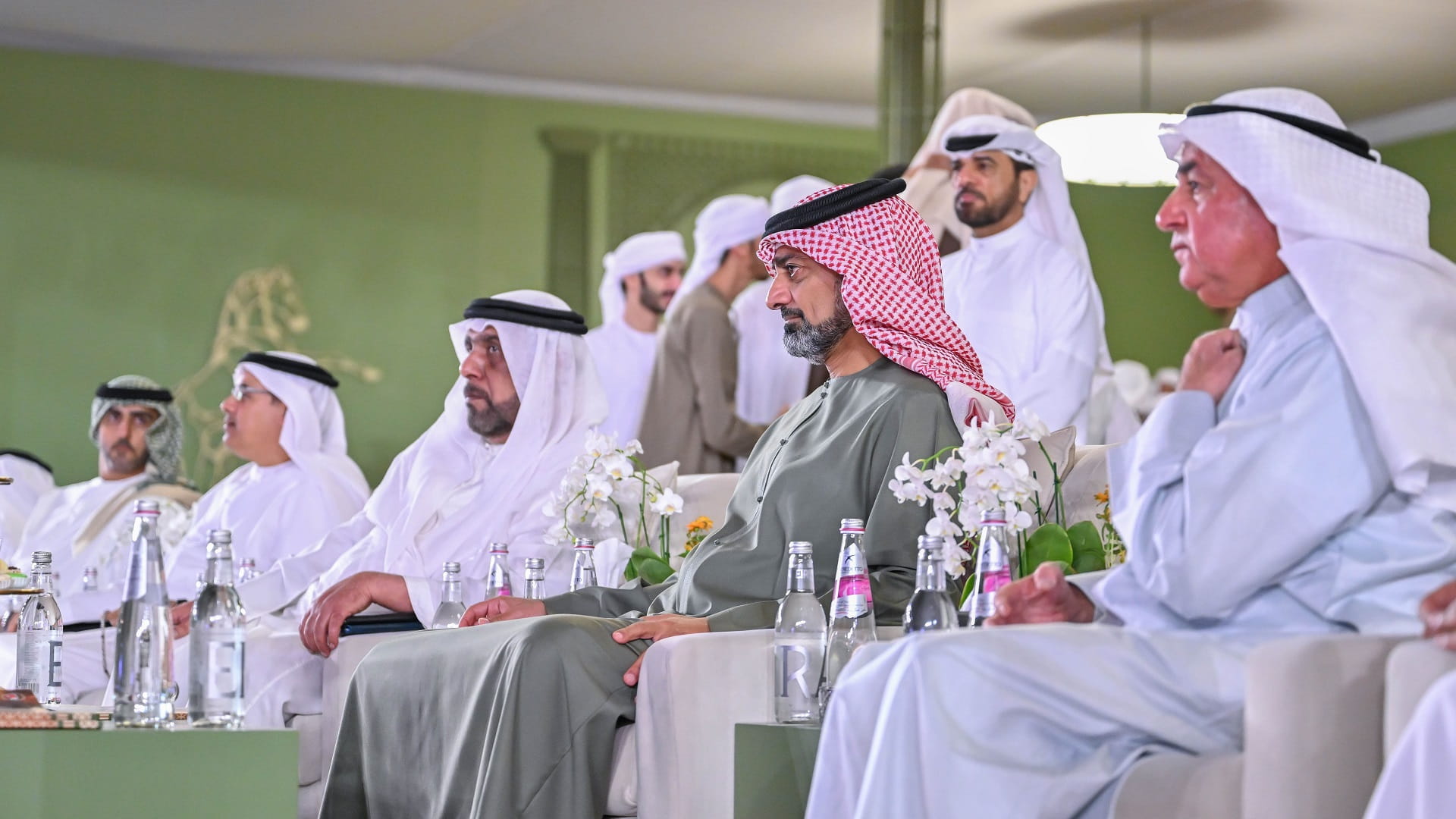 صورة بعنوان: عمار النعيمي يشهد منافسات اليوم الثاني لبطولة عجمان لجمال الخيل 