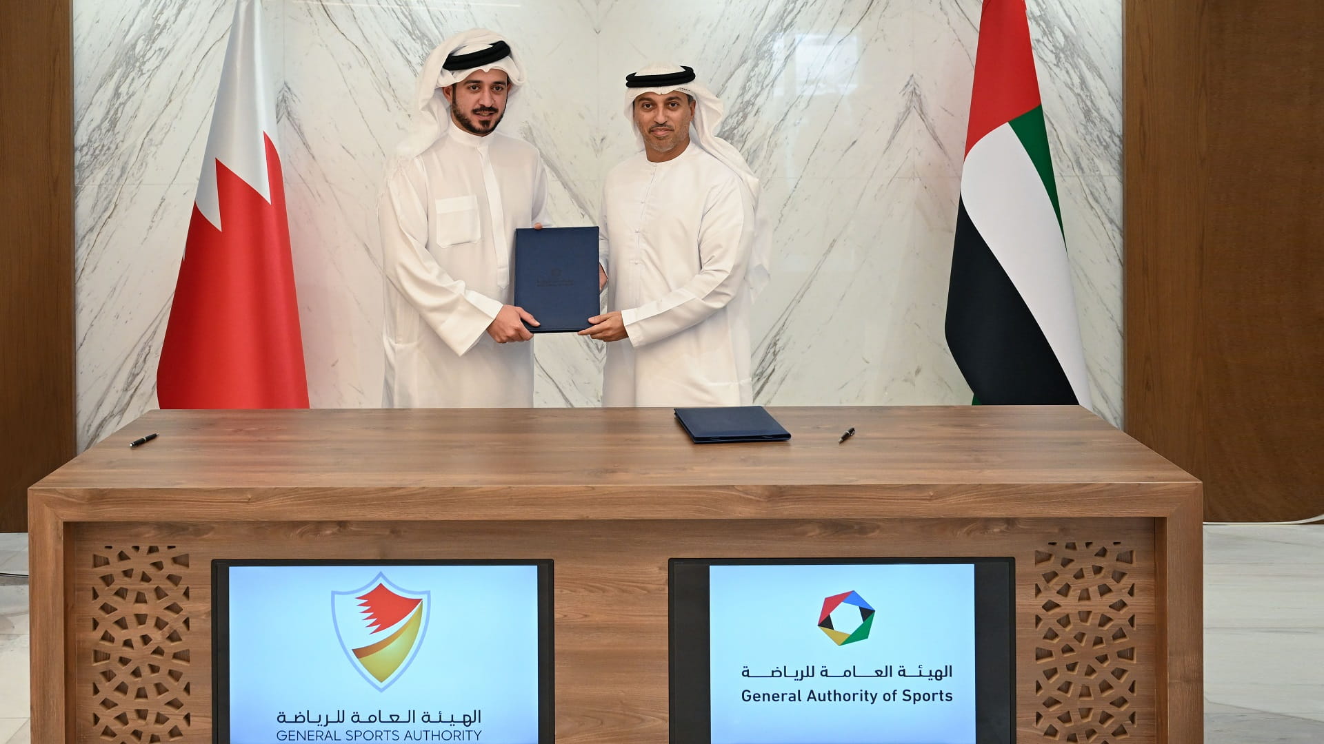 صورة بعنوان: الهيئة العامة للرياضة توقع مذكرة تفاهم مع نظيرتها البحرينية 