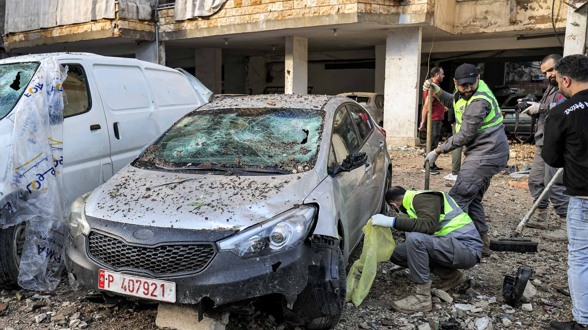 Image for the title: Israel launches deadly Gaza strikes as Mideast tensions rise 