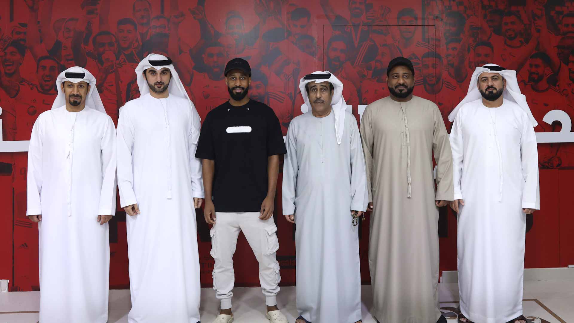 Image for the title: Sharjah Club extends Majid Rashid's contract 