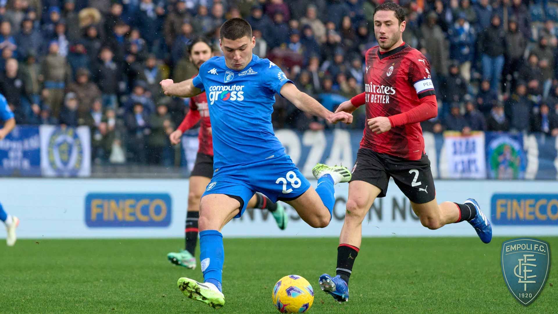 صورة بعنوان: ميلان يقسو على إمبولي في الدوري الإيطالي 