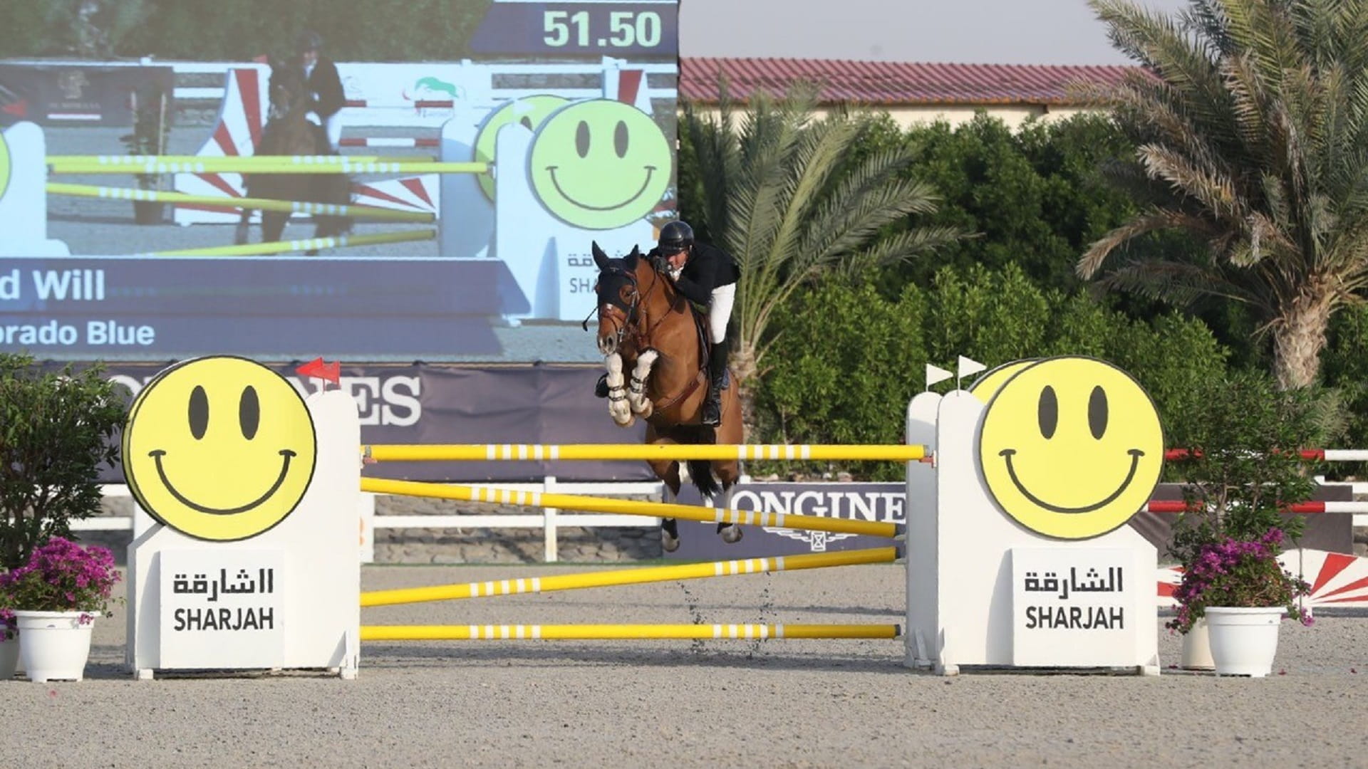 صورة بعنوان: 3 أسابيع من بطولات قفز الحواجز ضمن نادي الشارقة للفروسية والسباق 