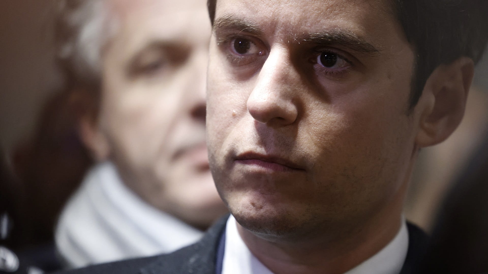 Image for the title: Gabriel Attal picked as France's youngest PM 
