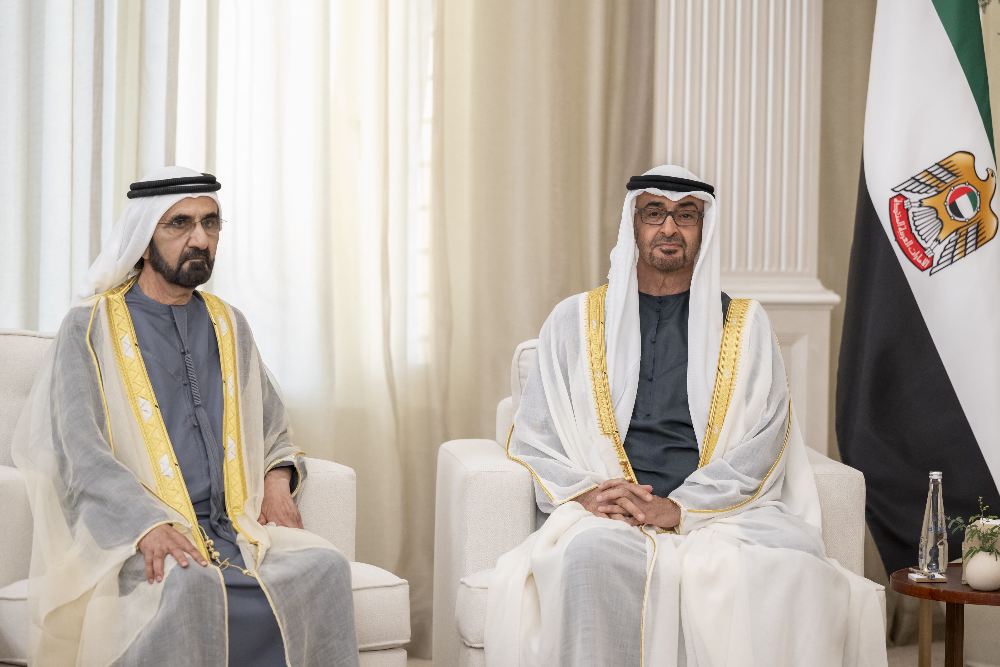 Image for the title: Newly appointed ministers sworn in before UAE President, VPs 