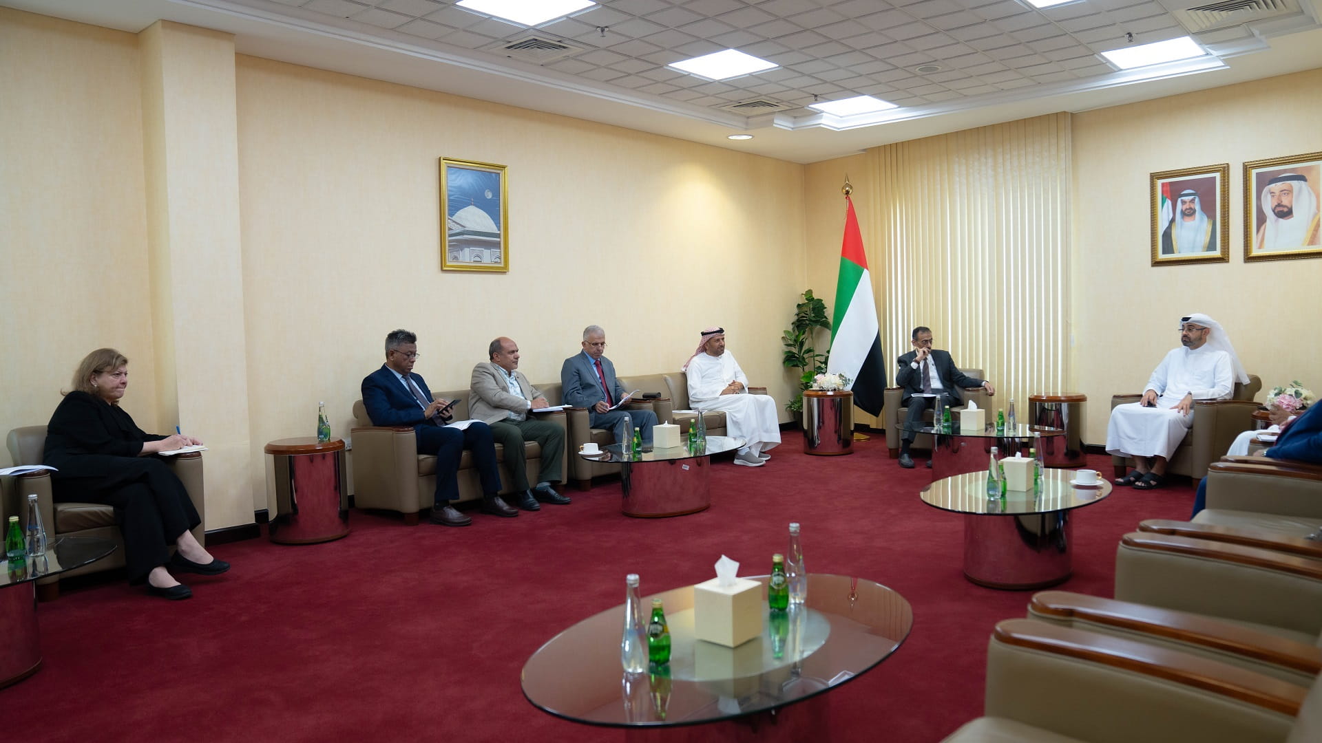 Image for the title: ‘Sharjah Marine’, UOS discuss enhancing cooperation 