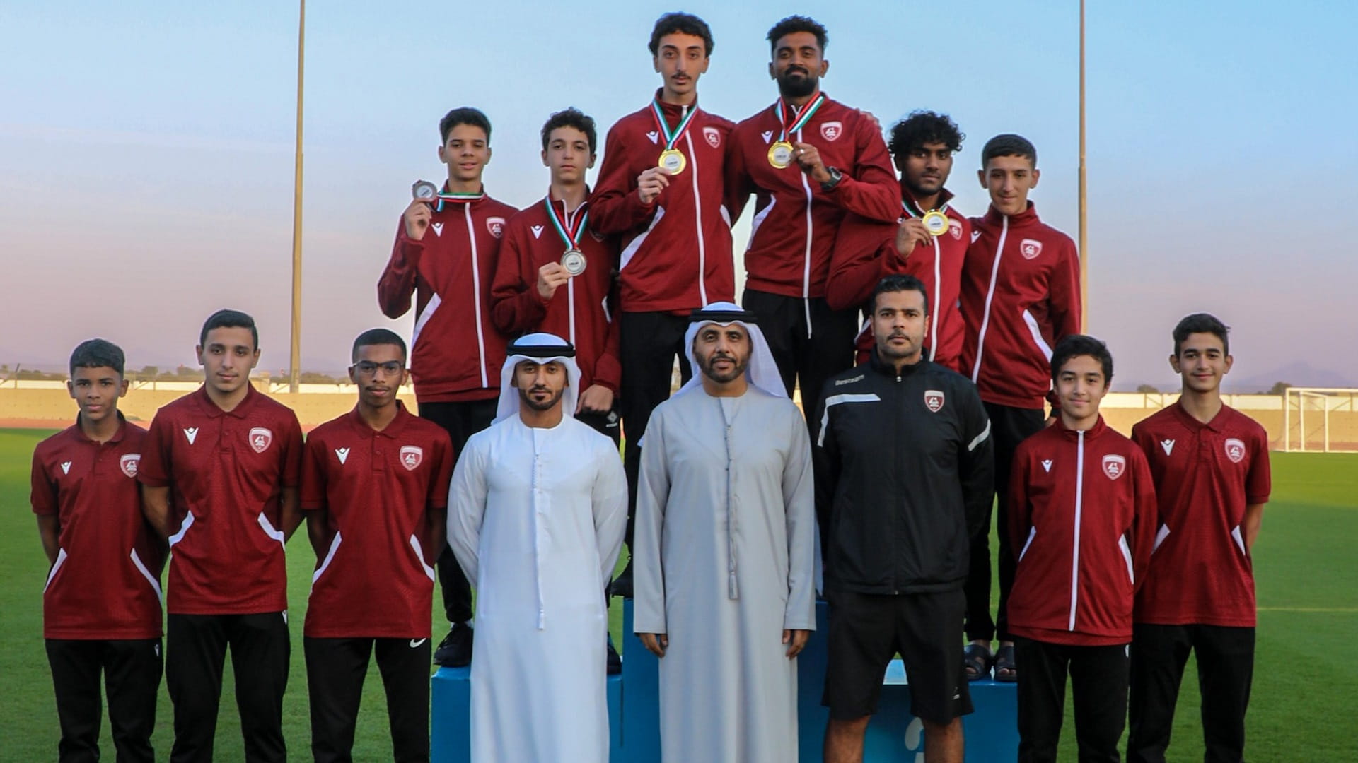 Image for the title: Athletic Achievements for Al Hamriyah Club: Five Medals 