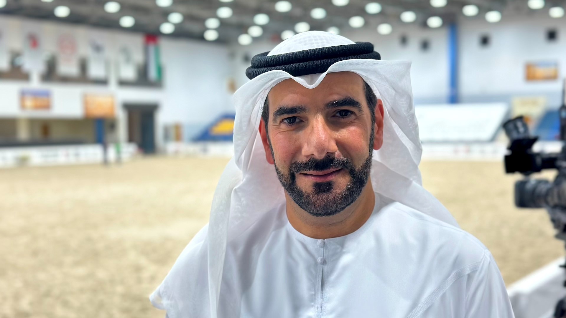 Image for the title: Sharjah Arabian Horse Show draws lot of attention 