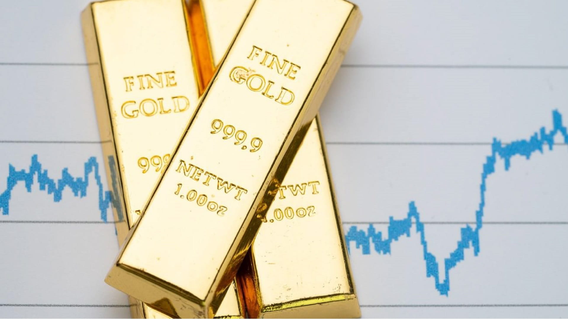 Image for the title: Gold gains US$6 in spot trading 