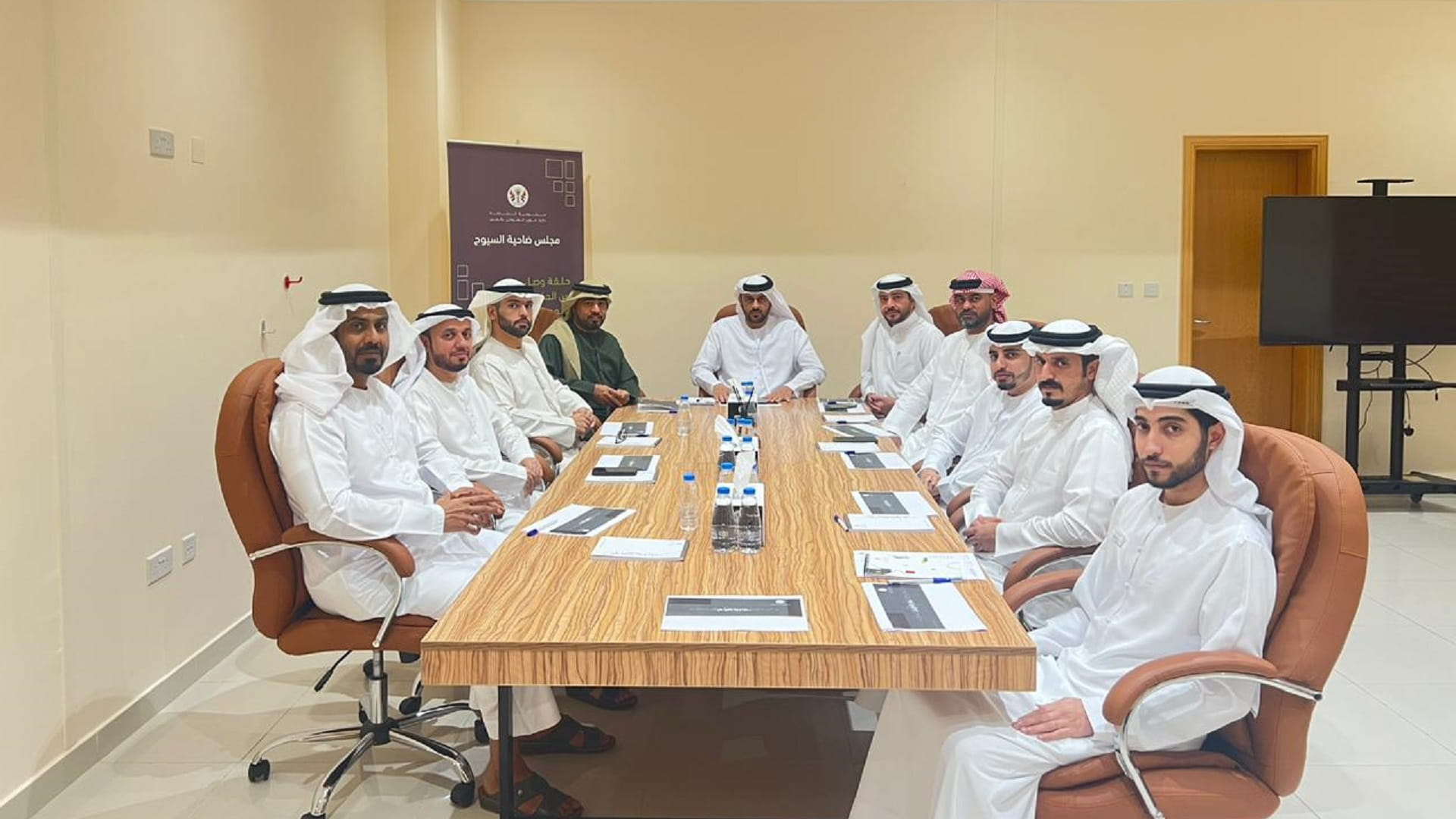Image for the title: Al Suyoh Council meets to discuss achievements and 2024 vision 