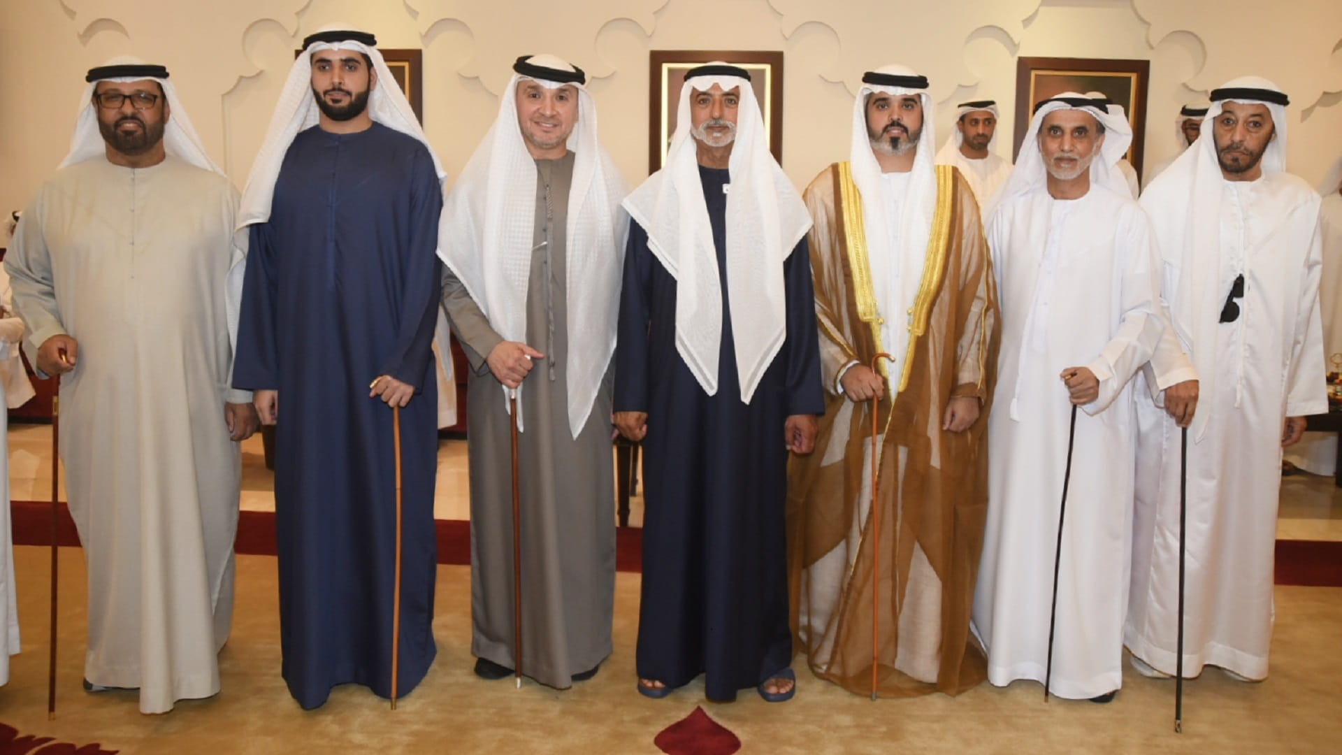 صورة بعنوان: نهيان بن مبارك يشهد أفراح المزروعي والمحيربي في أبوظبي 