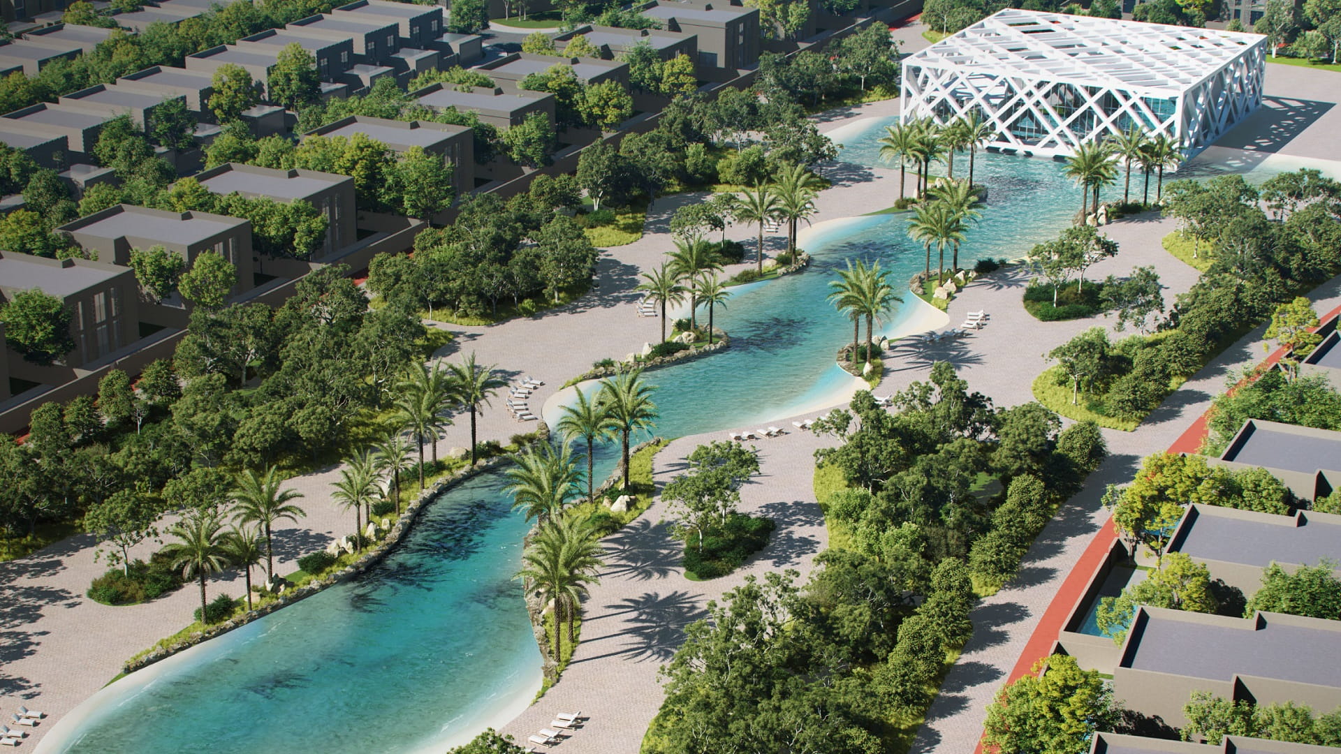 صورة بعنوان: "ألِف": اكتمال 15٪ من أعمال البنية التحتية لحي أريم بمشروع حيّان 