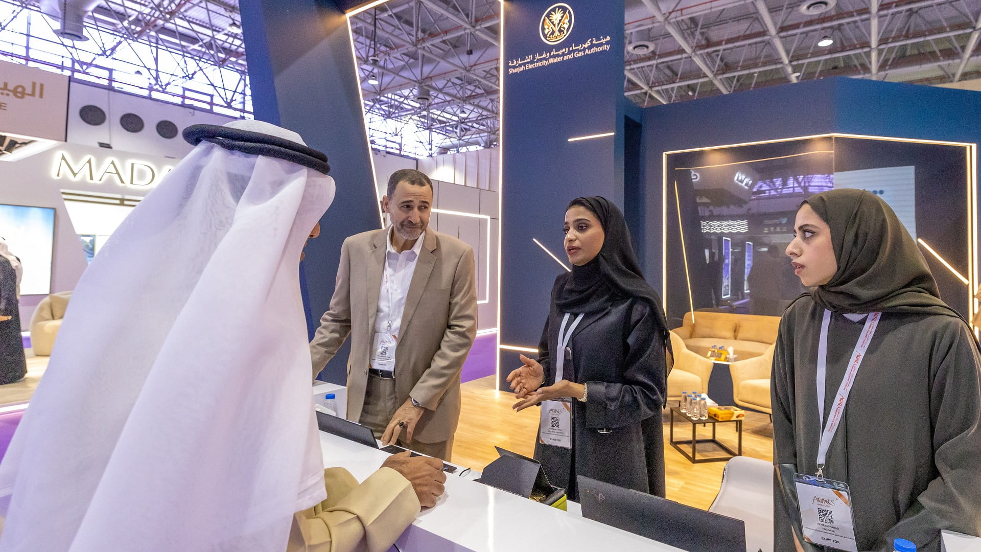 صورة بعنوان: كهرباء الشارقة تستعرض أحدث خدماتها في معرض ايكرس 2024 