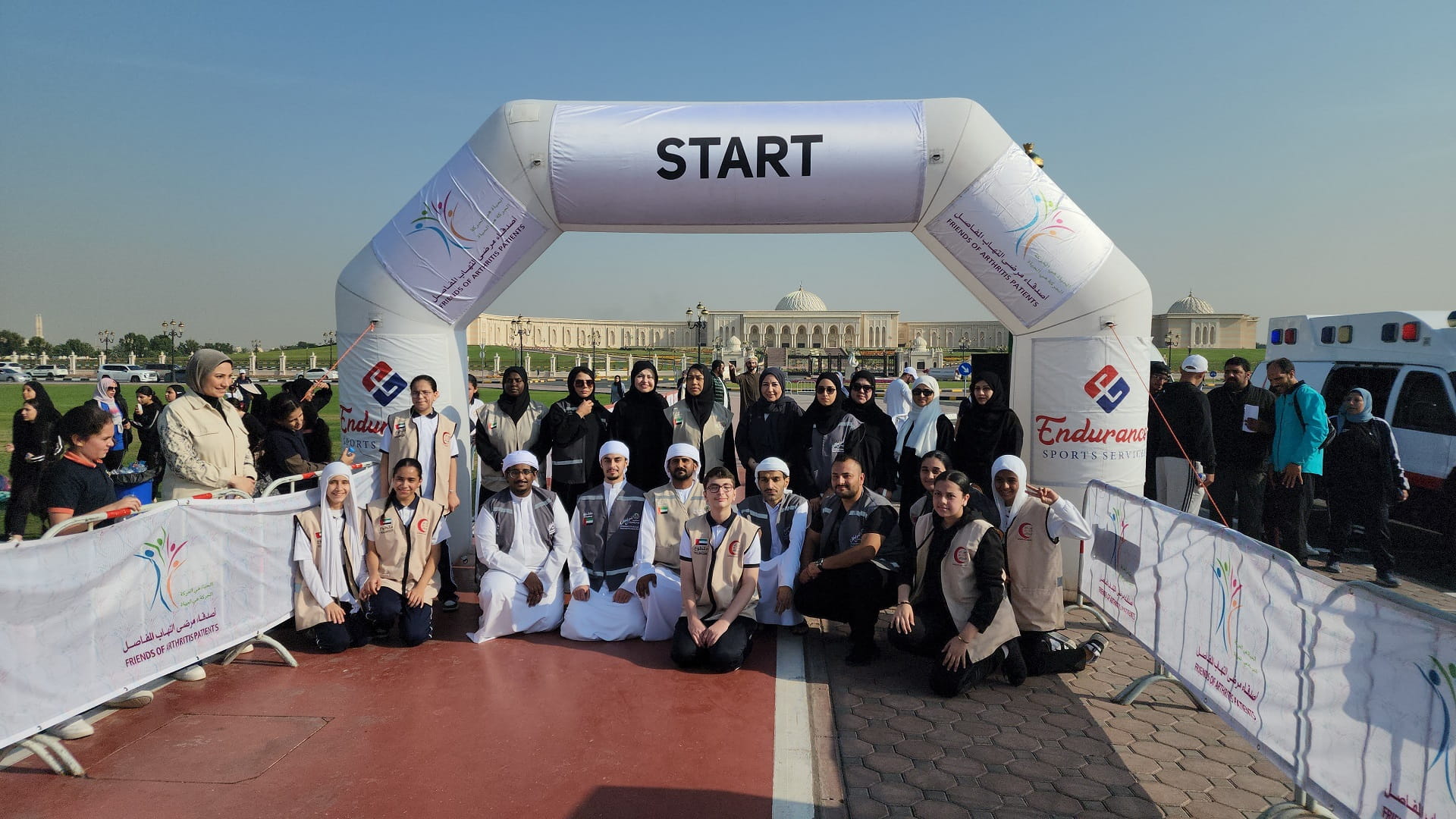 Image for the title: Million Steps Marathon witnesses participation of 300 students 