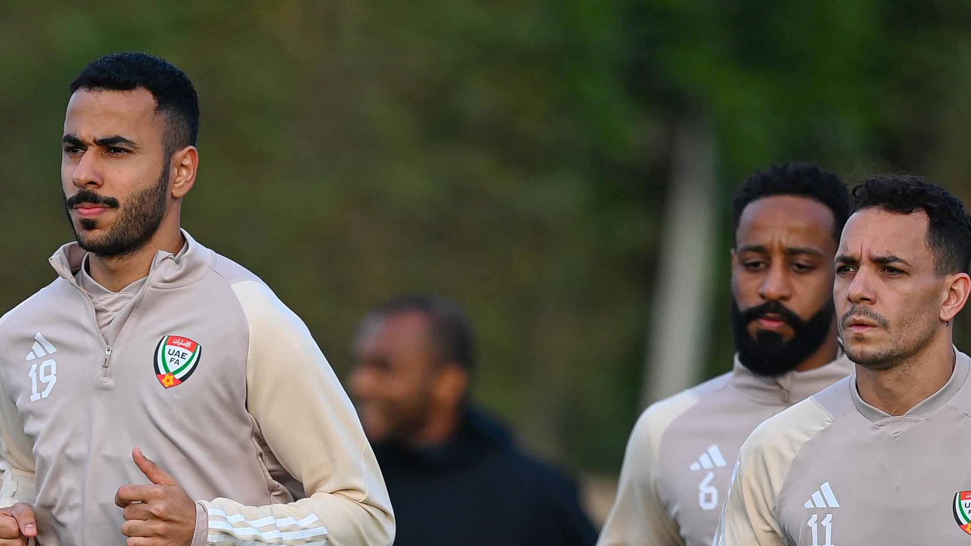 صورة بعنوان: منتخبنا الوطني يختتم تدريباته غداً استعداداً لمواجهة منتخب إيران 