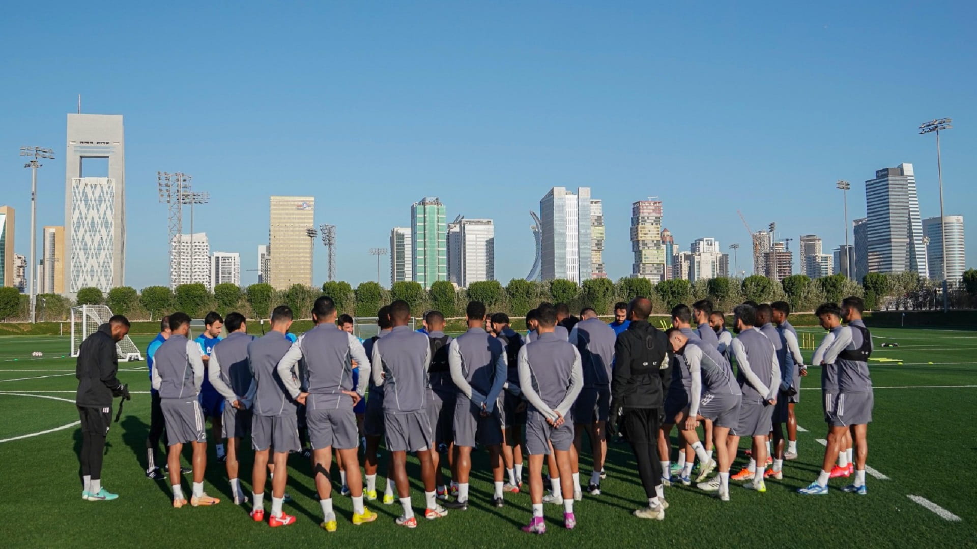 صورة بعنوان: غداً.. منتخبنا الوطني يواجه نظيره الإيراني طامحاً في التأهل 