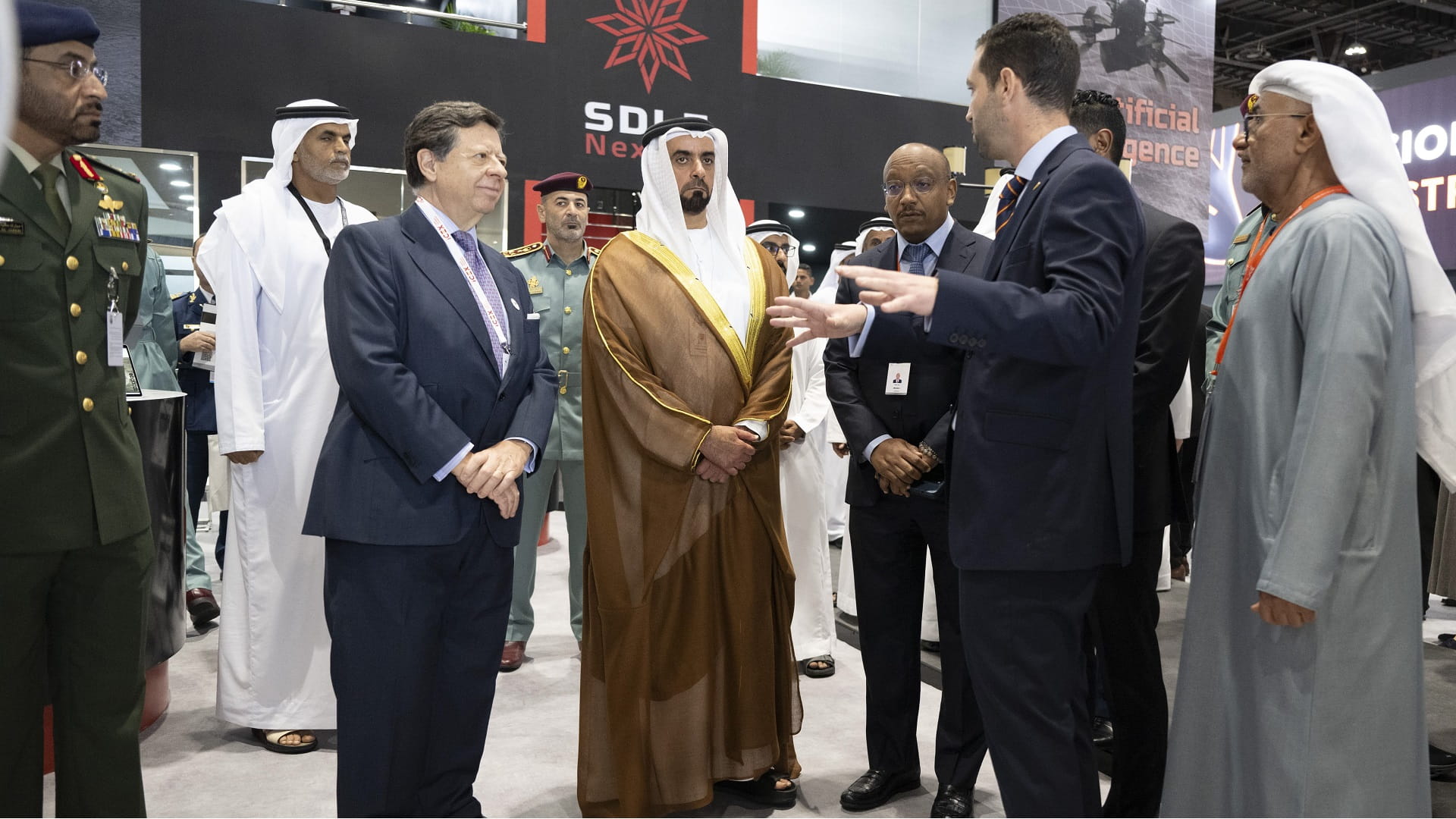 Image for the title: Saif bin Zayed opens 6th session of UMEX / SimTEX 2024 