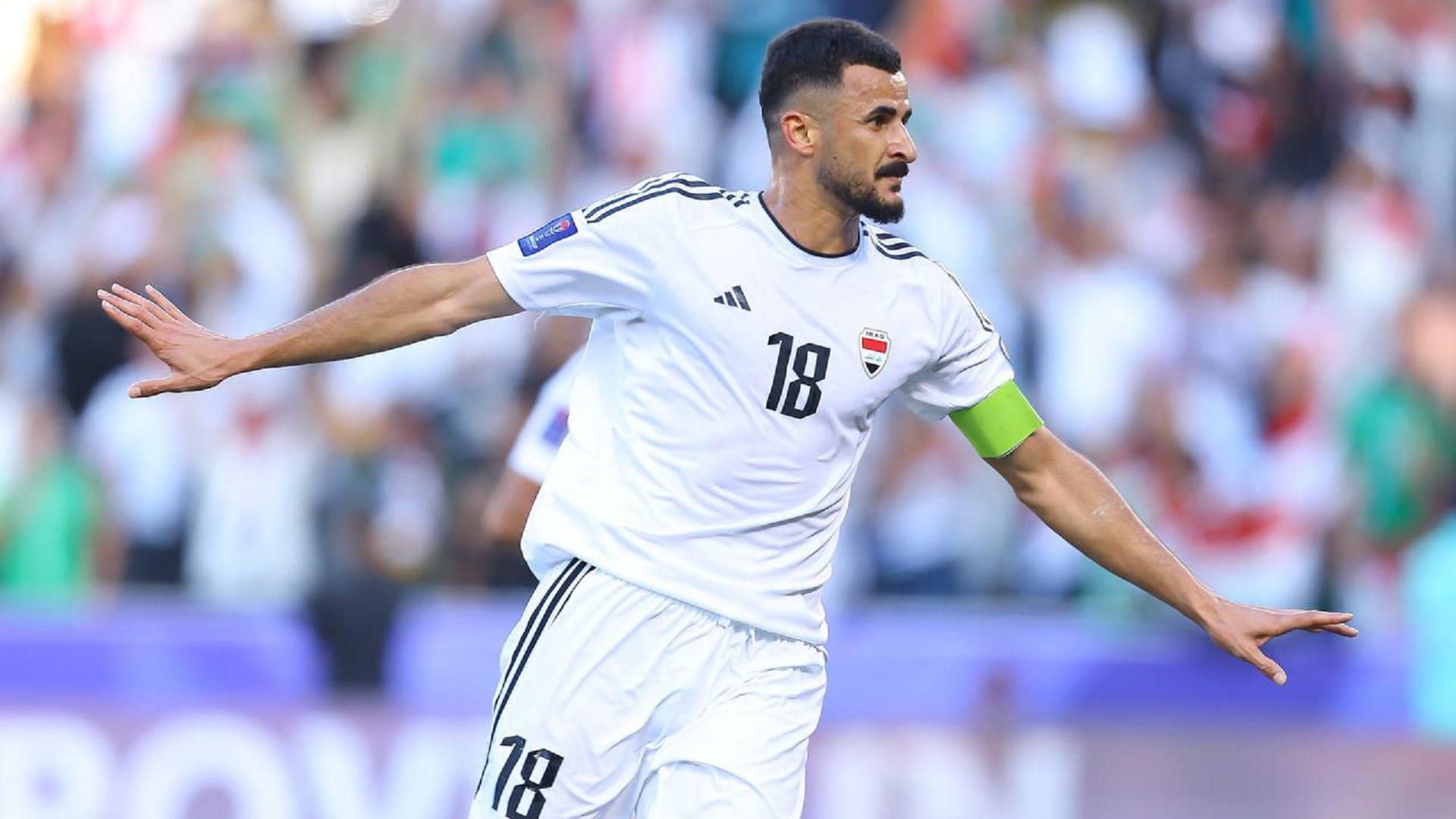 Image for the title: Iraq in last 16 of Asian Cup, Japan second 