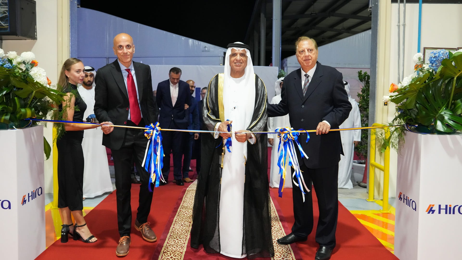 Image for the title: RAK Ruler inaugurates Hira Industries' latest expansion 