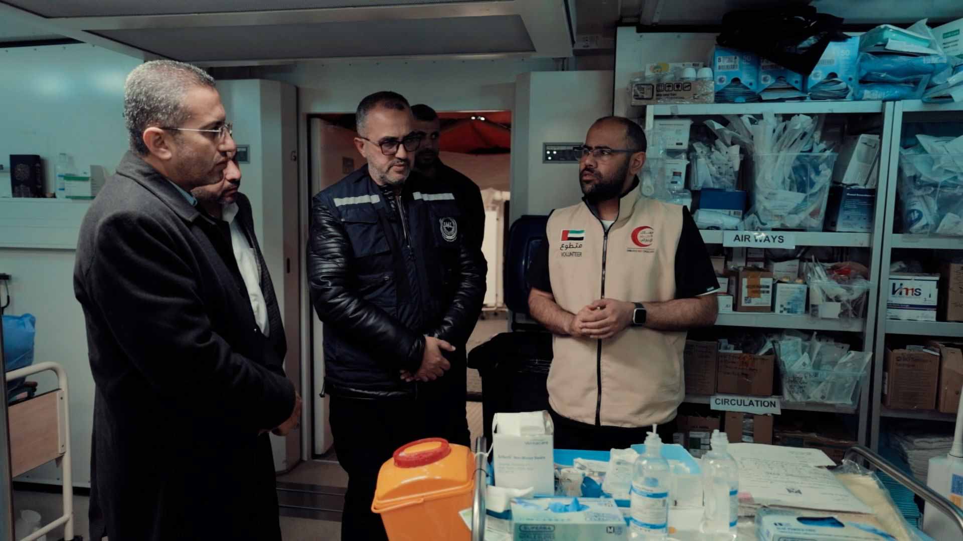 Image for the title: Medical delegation in Gaza lauds UAE’s support for health sector 