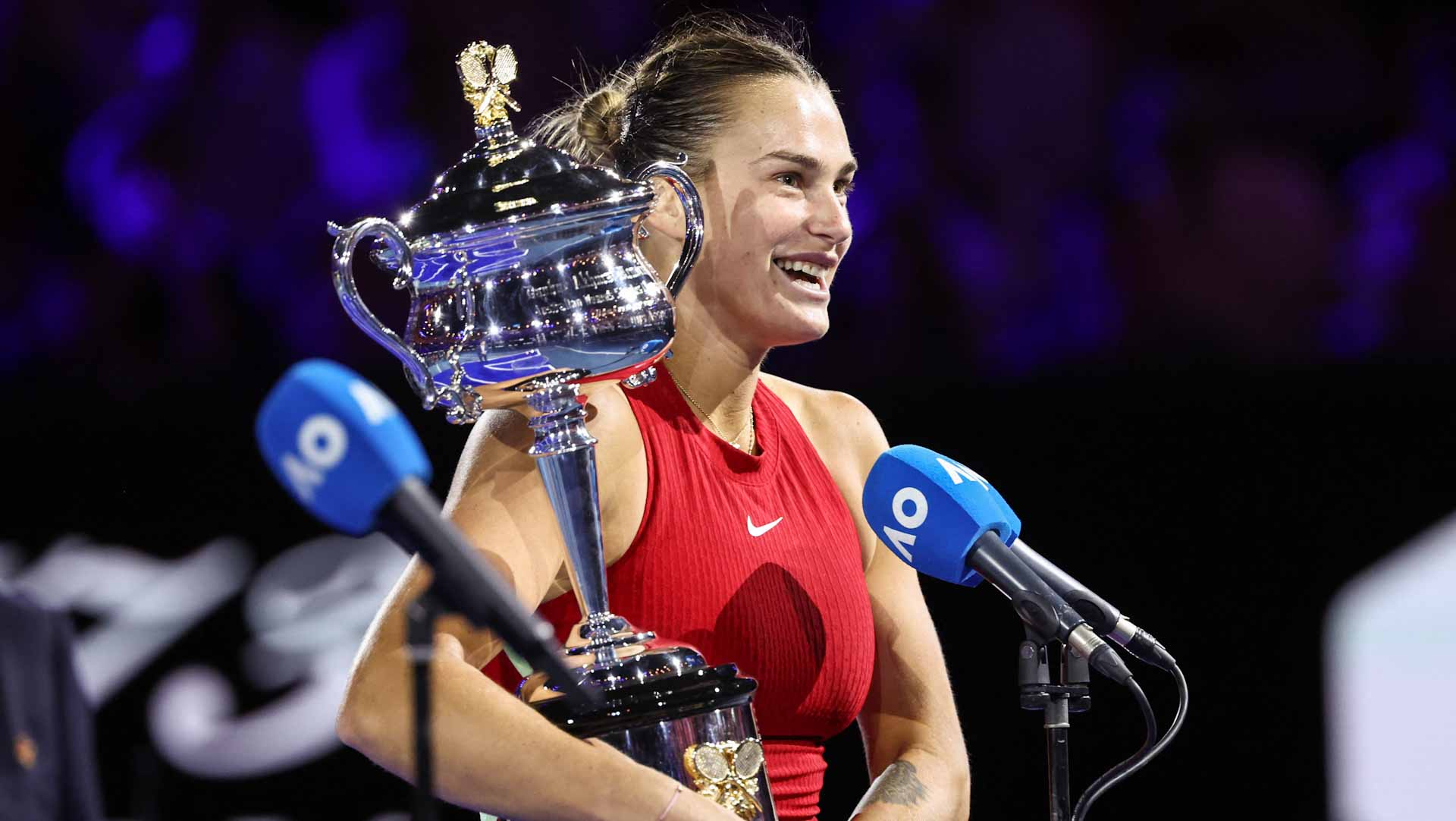 صورة بعنوان: البيلاروسية سابالينكا تتوج بلقب بطولة أستراليا المفتوحة للتنس 