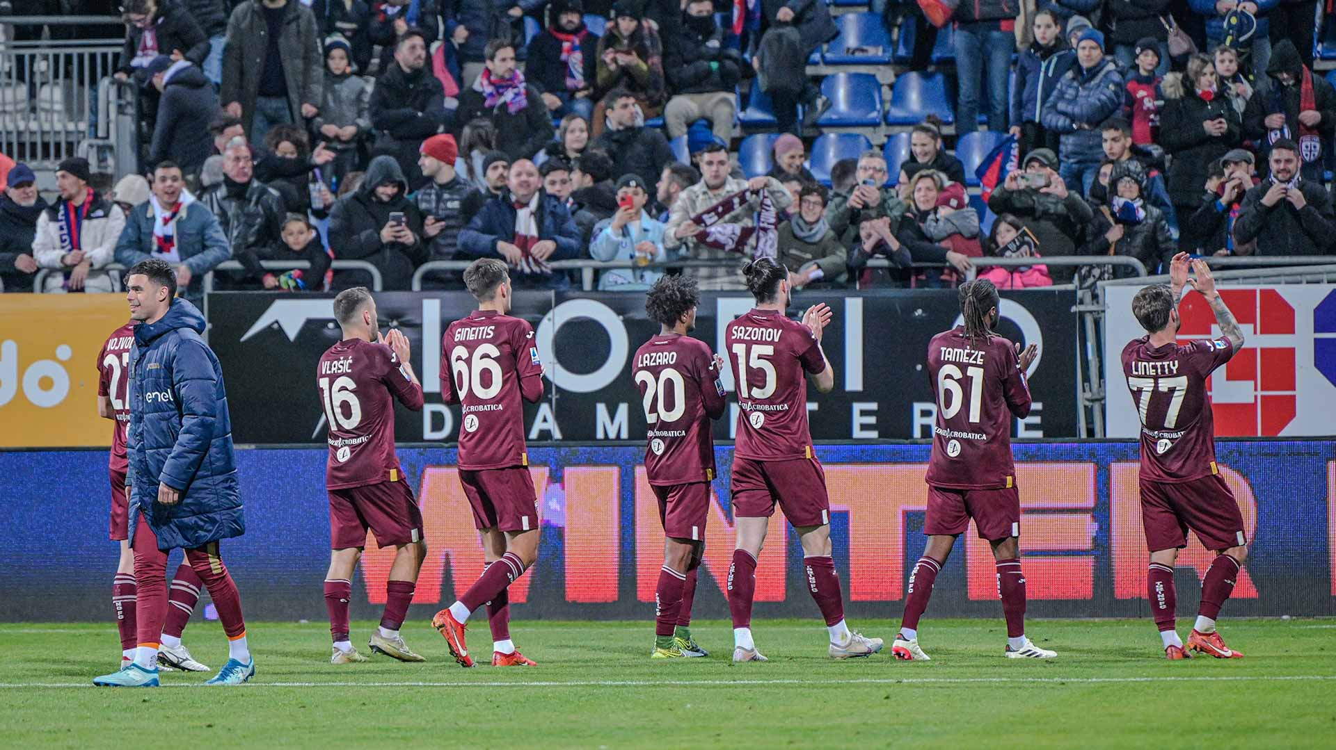 صورة بعنوان: تورينو يتخطى كالياري في الدوري الإيطالي 