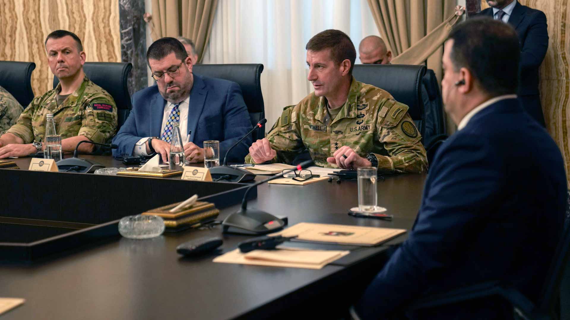 Image for the title: Washington, Baghdad open talks on foreign troops in Iraq 