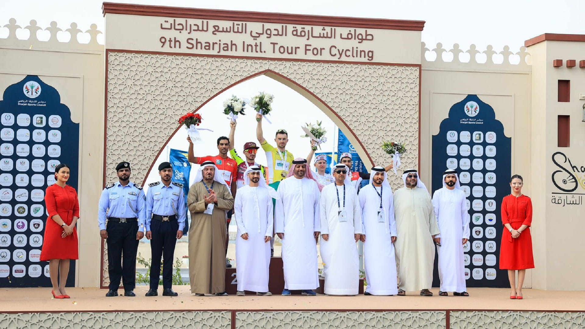 Image for the title: Hilal declares French Pierre Sharjah Tour stage 2 champion 