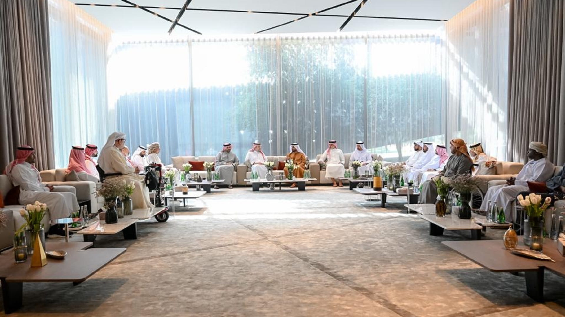 صورة بعنوان: راشد بن حميد: دورة ألعاب غرب آسيا البارالمبية ترسخ مكانة الإمارات 