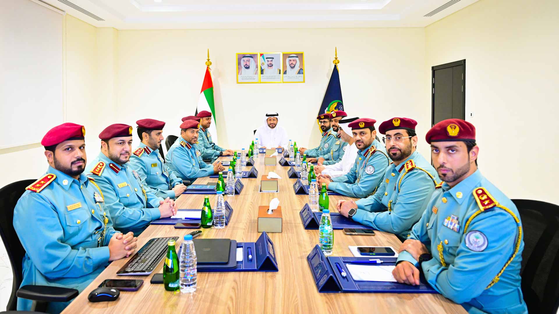 Image for the title: Al-Shamsi chairs 1st meeting of SP's Supreme Command Committee  