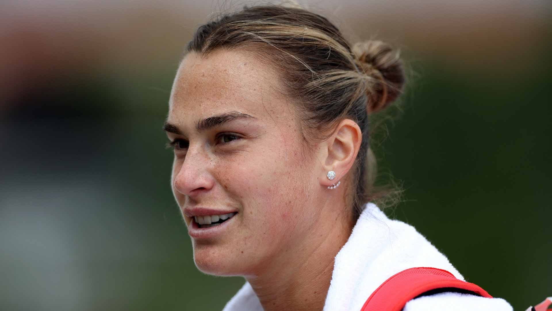 صورة بعنوان: انسحاب البيلاروسية سبالينكا من بطولة ويمبلدون للتنس 