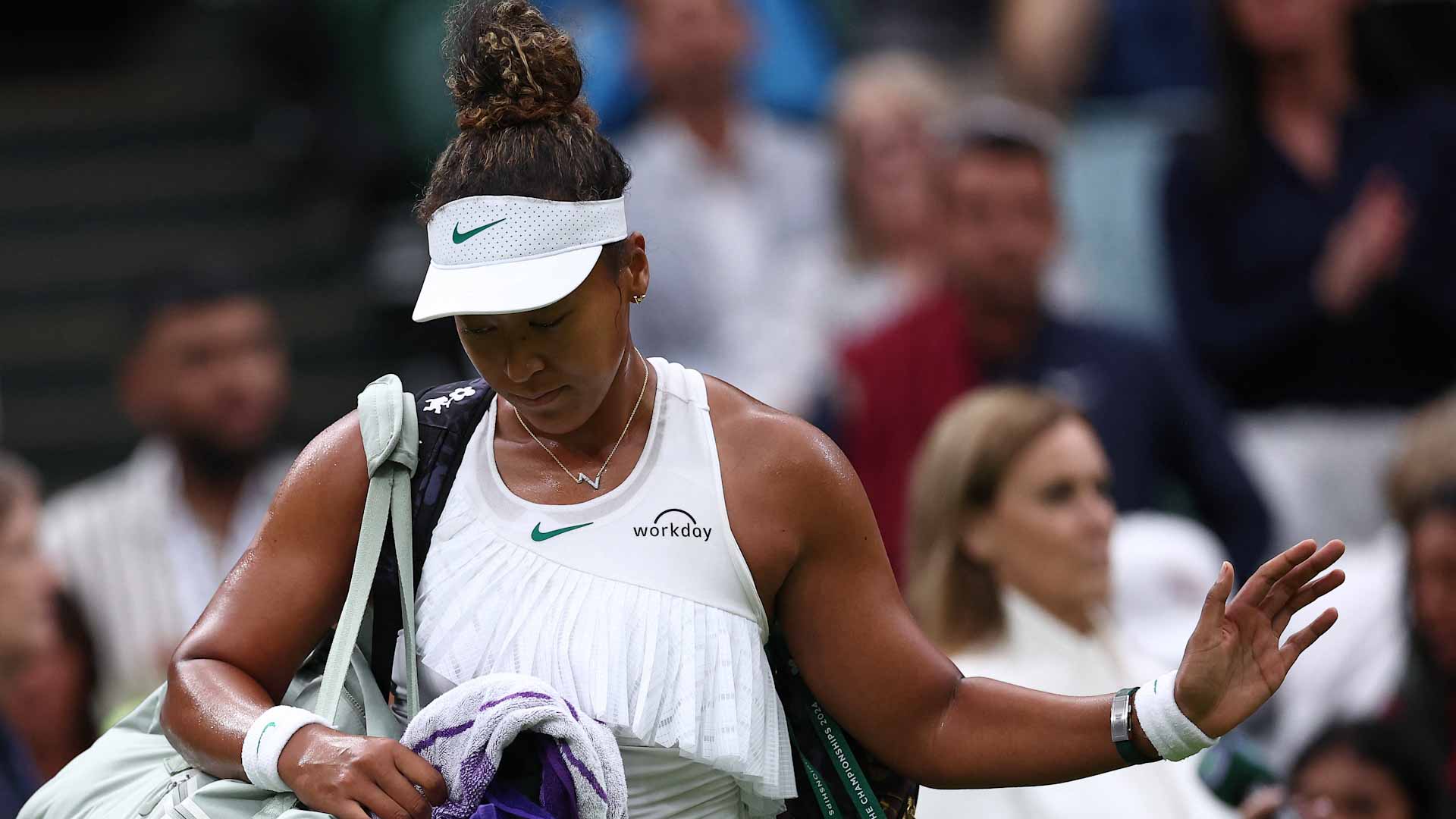 صورة بعنوان: اليابانية أوساكا تودع بطولة ويمبلدون للتنس 