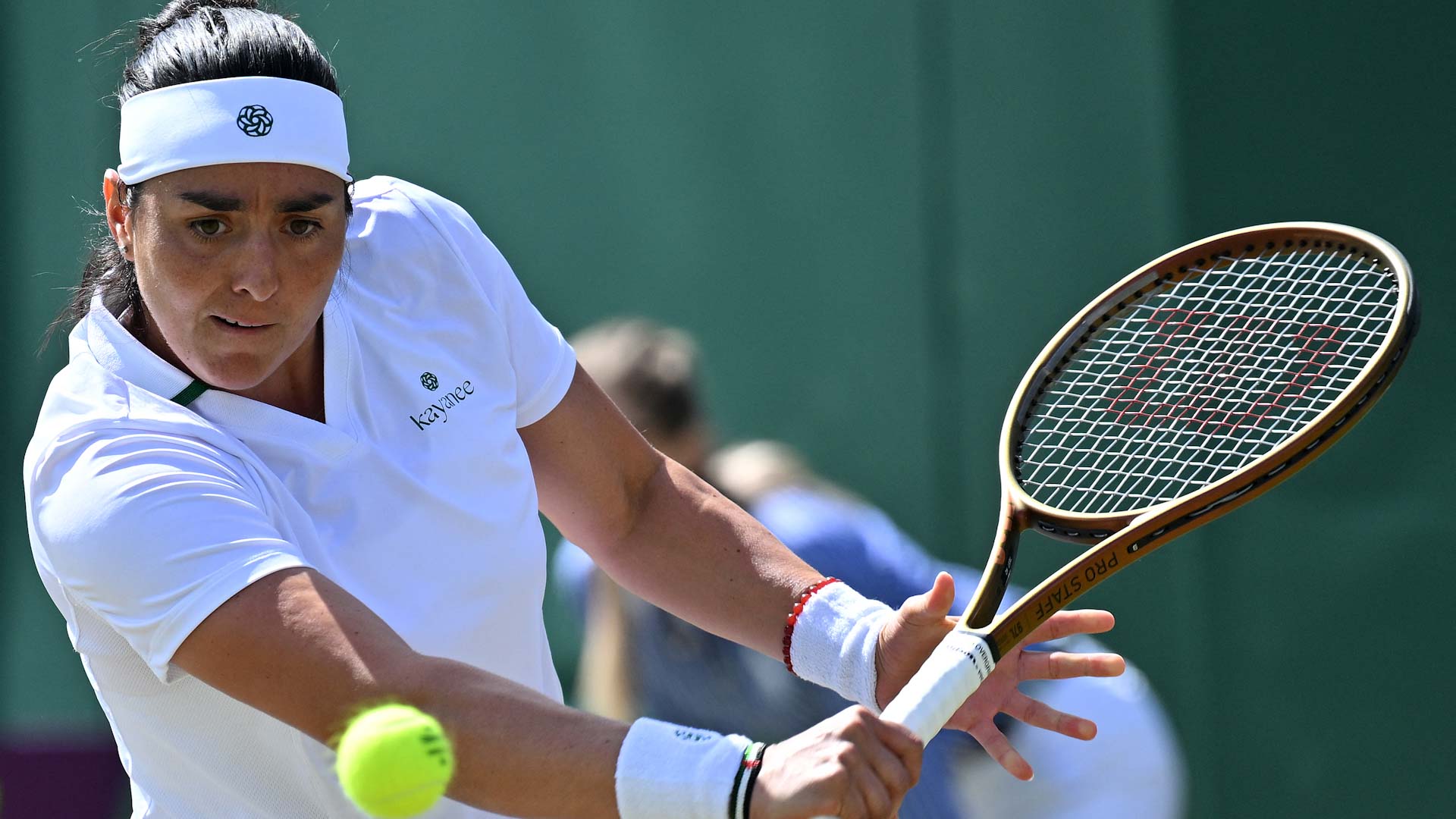 صورة بعنوان: التونسية أنس جابر تبلغ الدور الثالث ببطولة ويمبلدون للتنس 