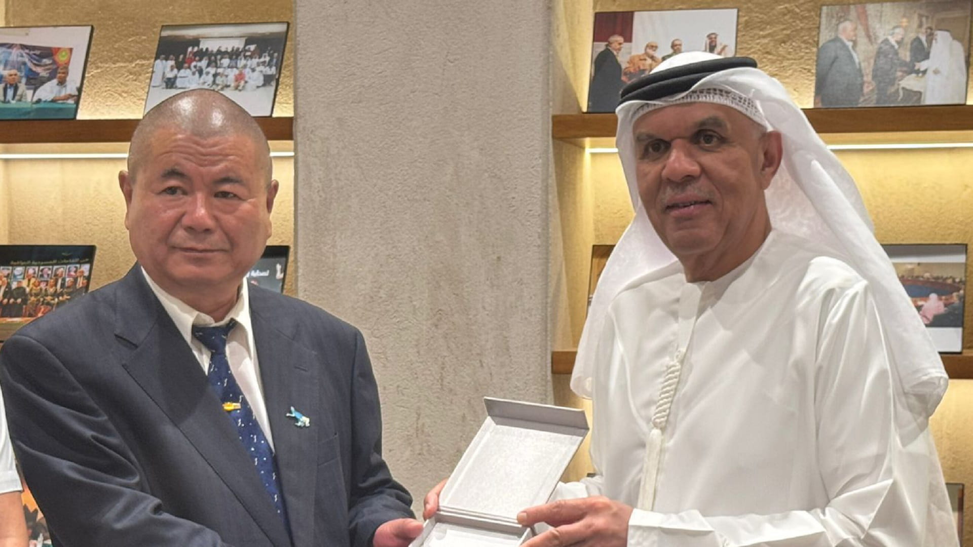 Image for the title: A Chinese scenography delegation visits Arab Theatre Institute 